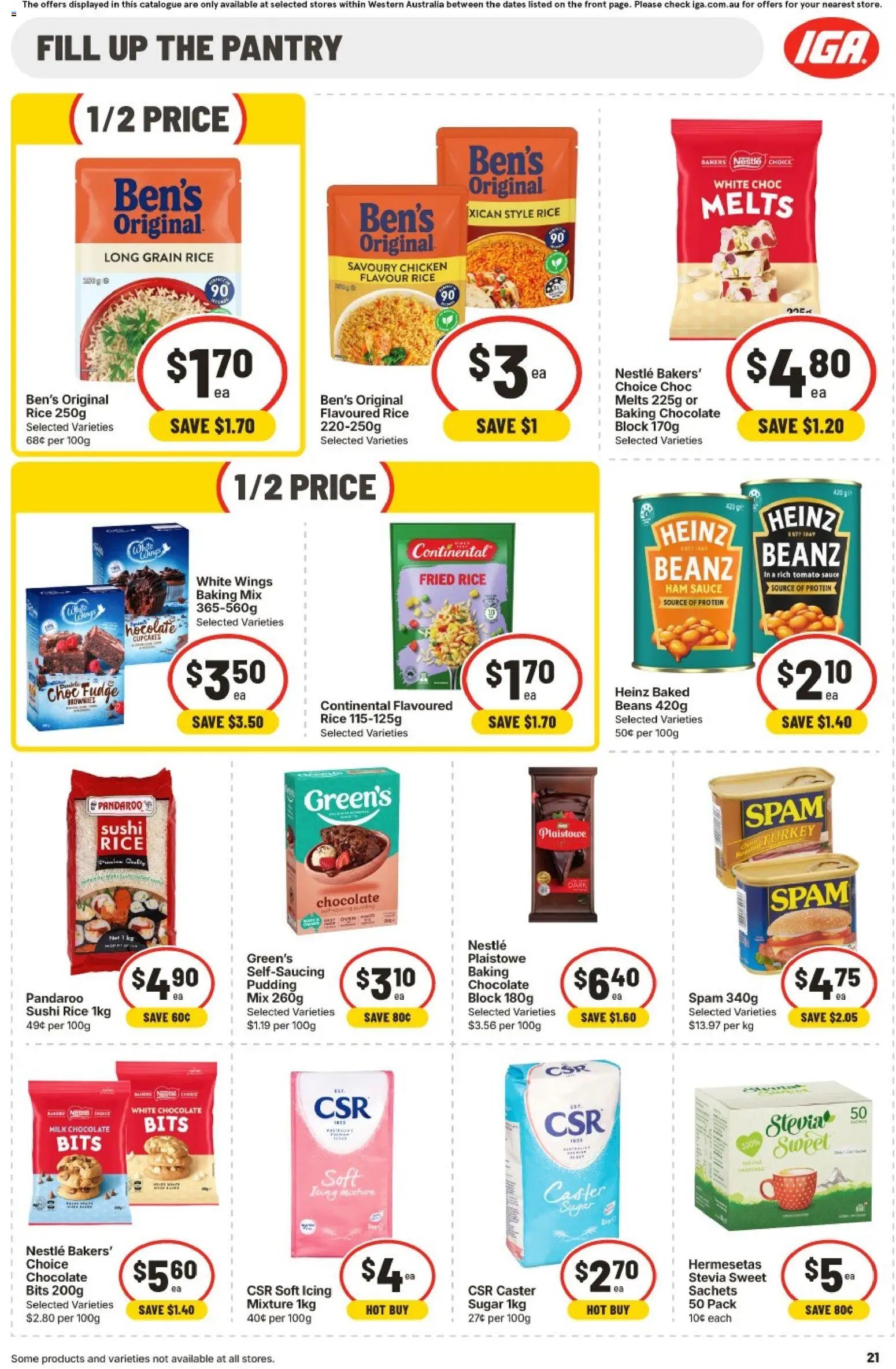IGA catalogue from 30/09/2026 IGA catalogue Claremont