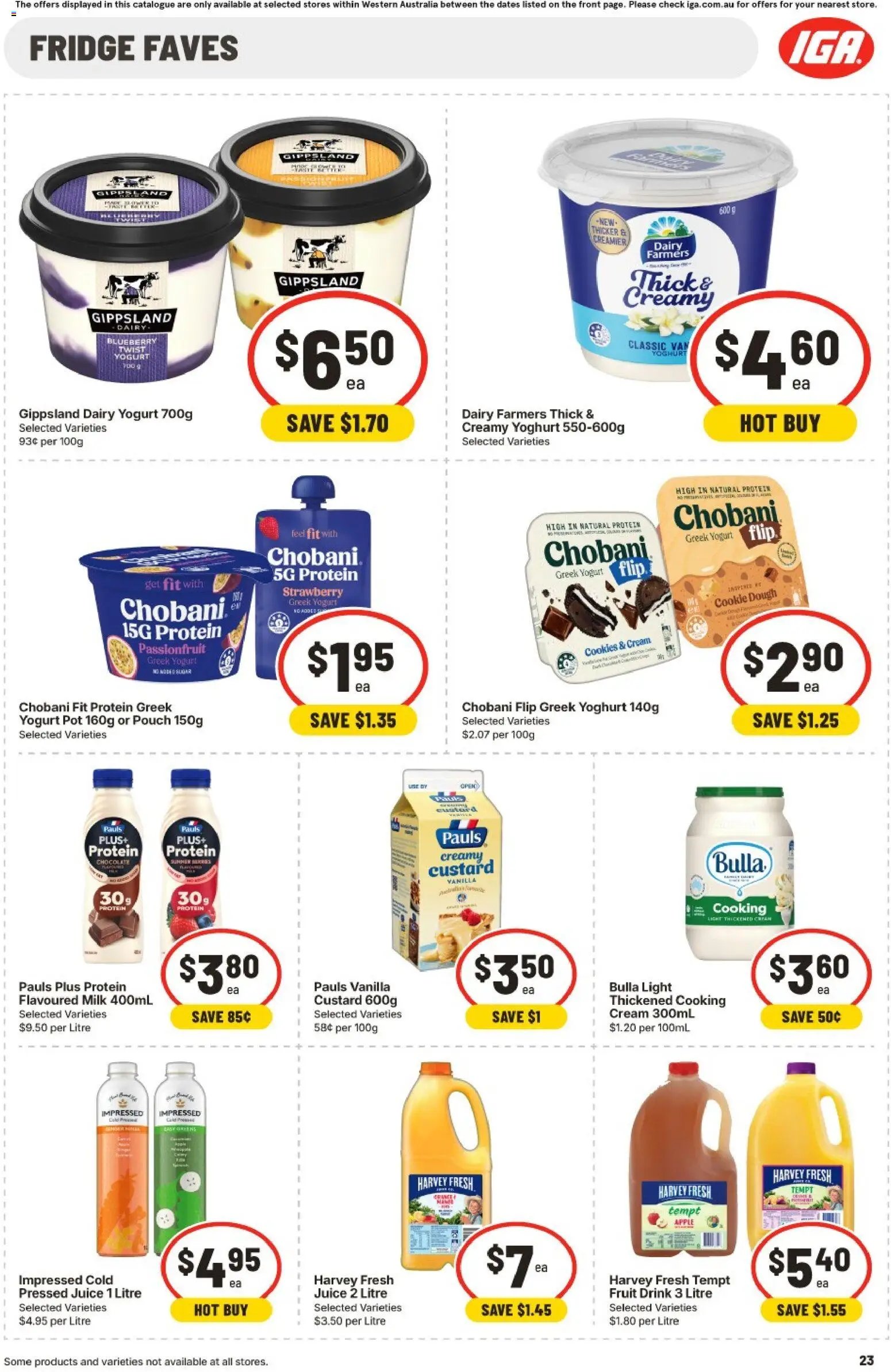 IGA catalogue from 30/09/2026 IGA catalogue Claremont