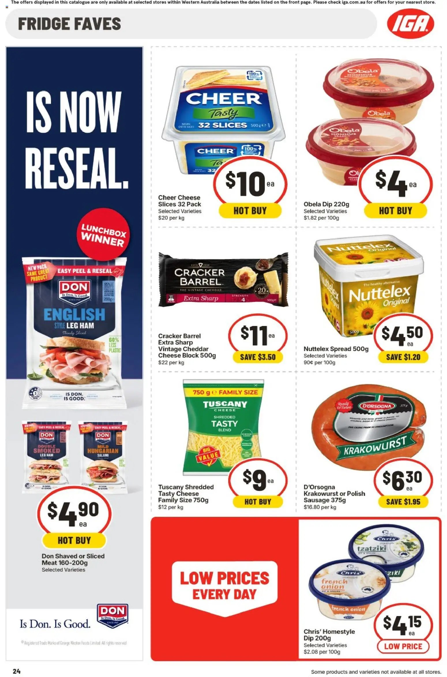 IGA catalogue from 30/09/2026 IGA catalogue Claremont