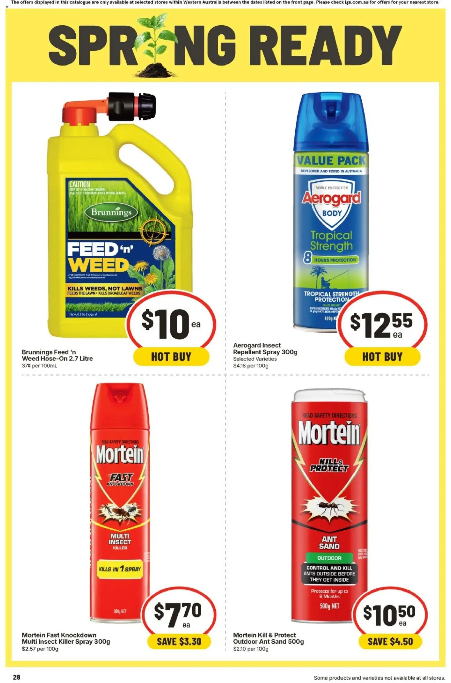 IGA catalogue from 30/09/2026 IGA catalogue Claremont