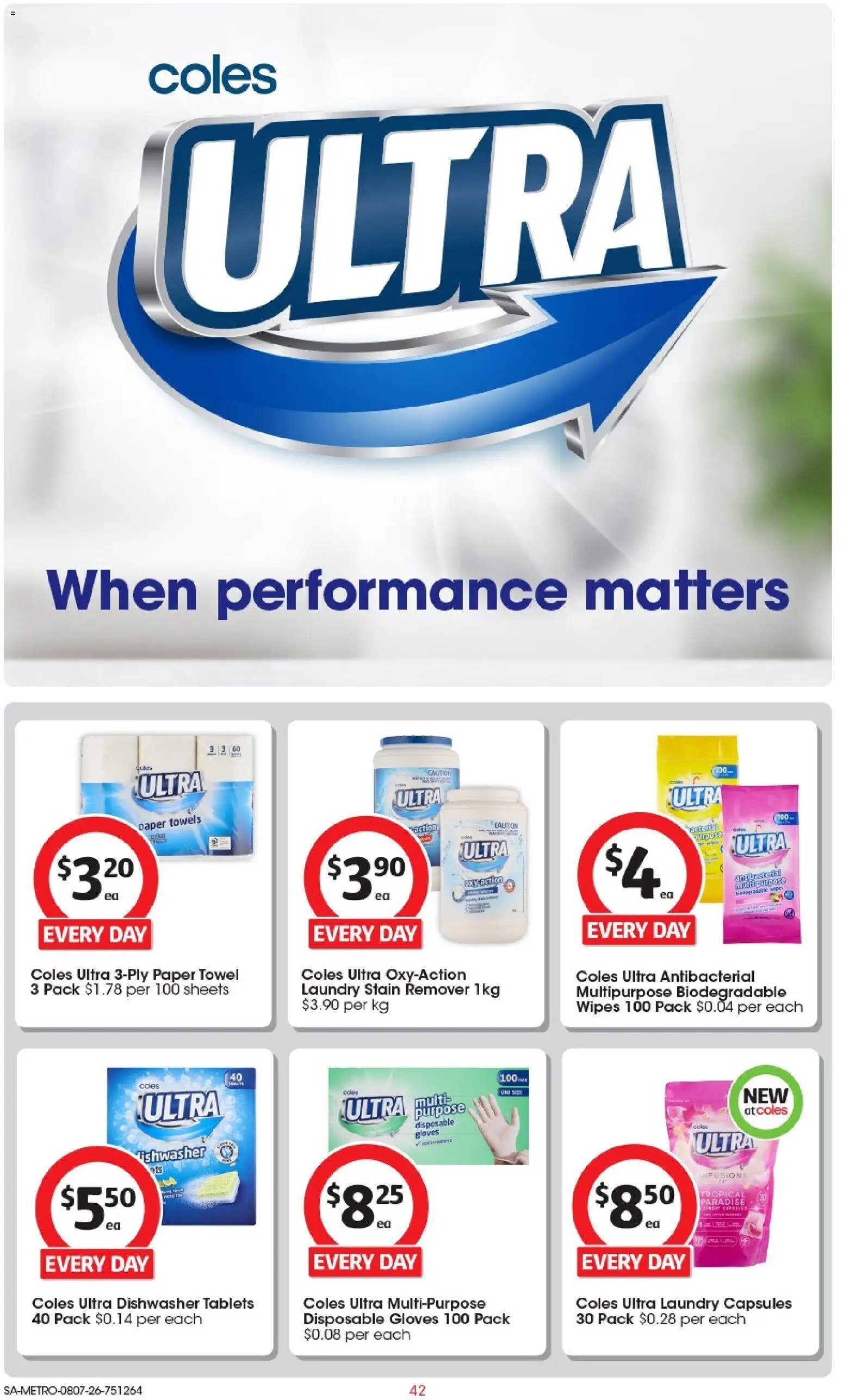 Coles catalogue from 08/07/2026 Coles catalogue SA