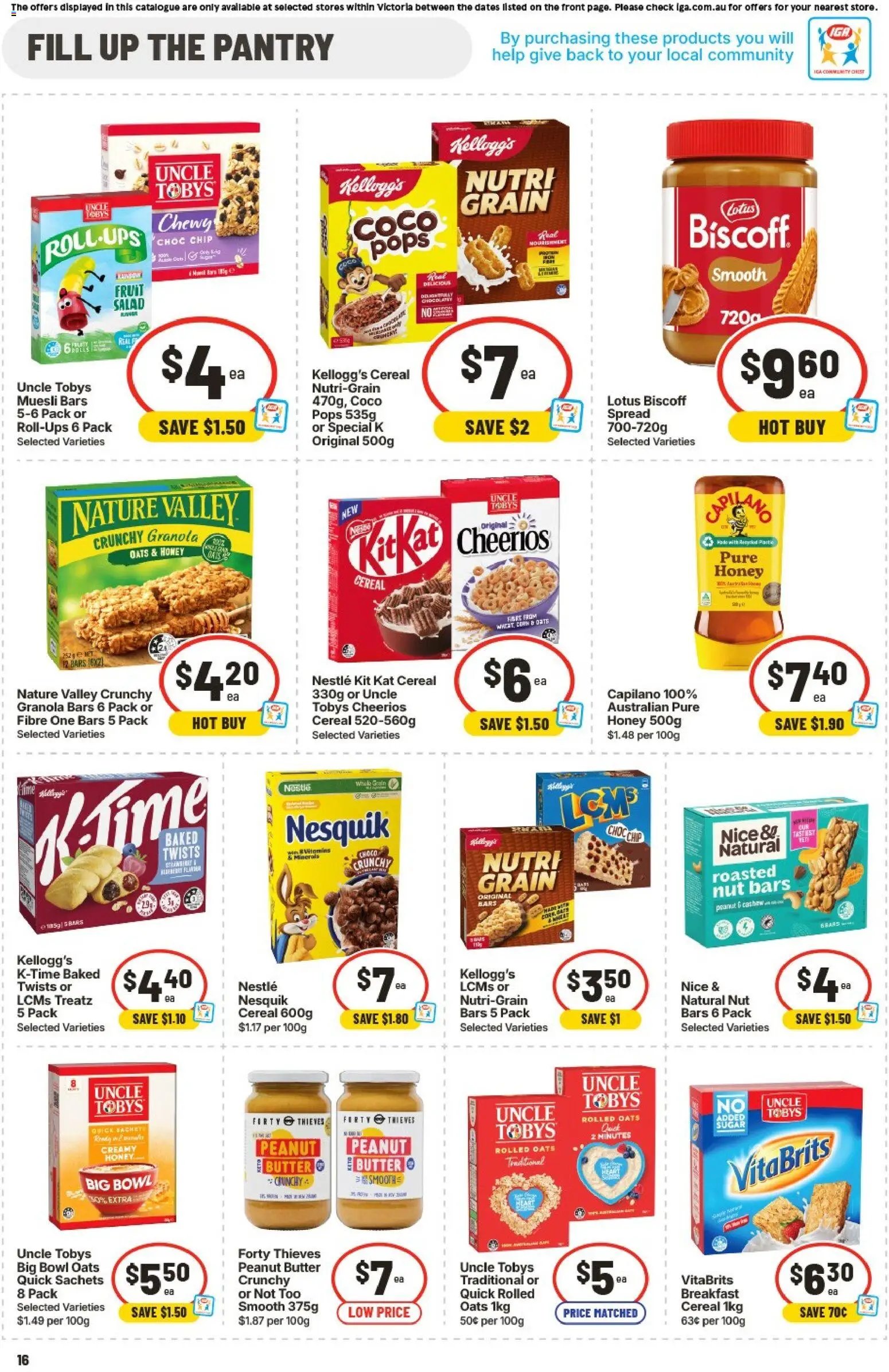 IGA catalogue from 05/08/2026 IGA catalogue VIC