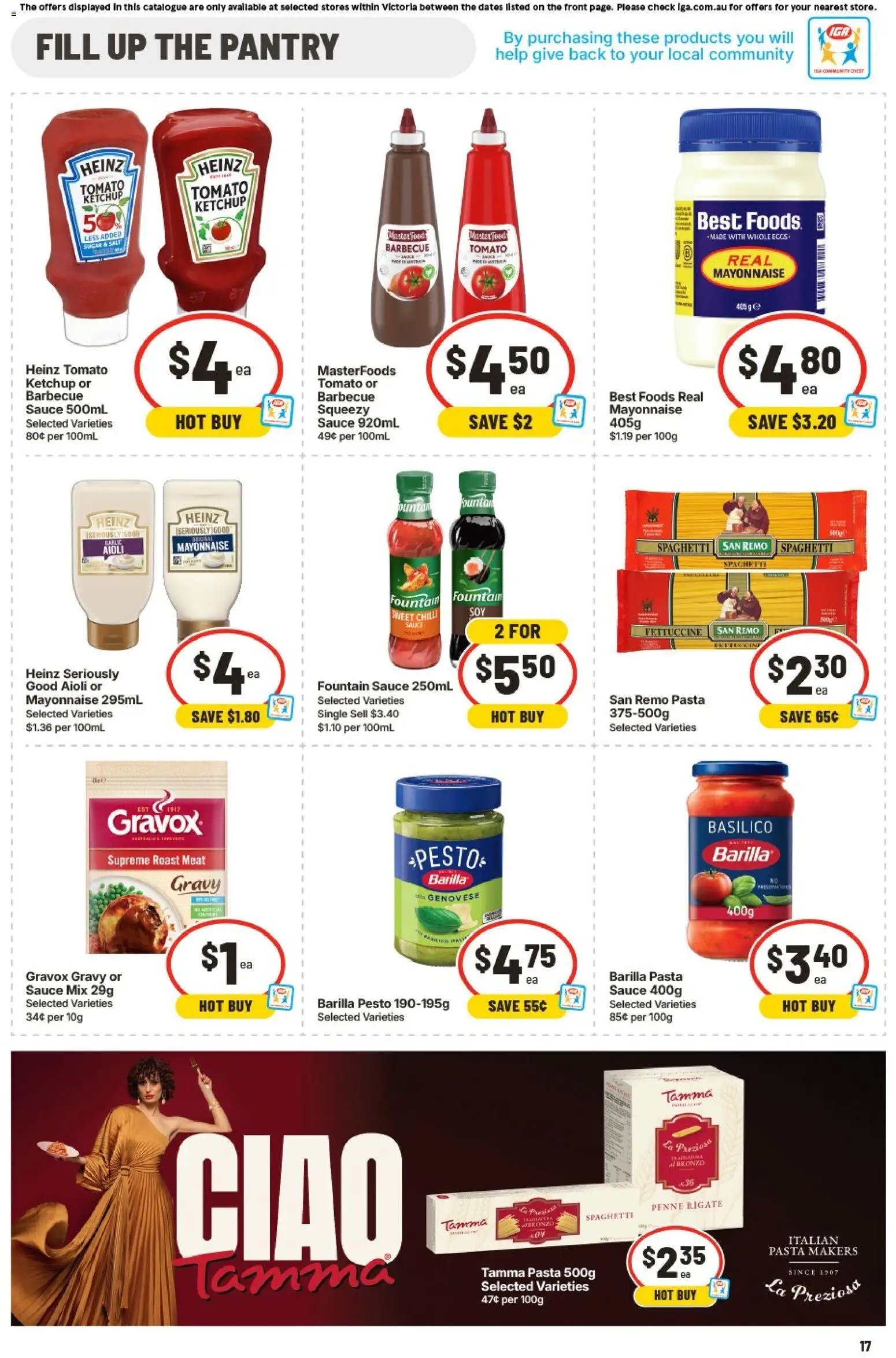 IGA catalogue from 05/08/2026 IGA catalogue VIC