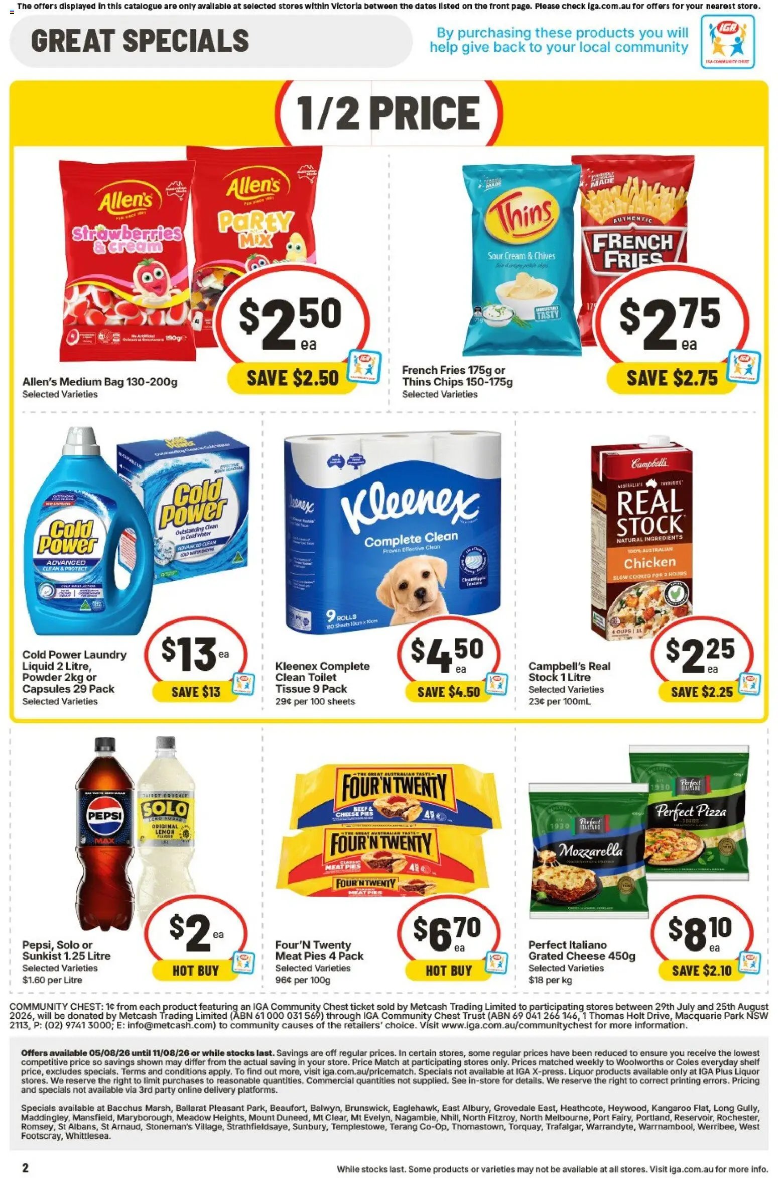IGA catalogue from 05/08/2026 IGA catalogue VIC