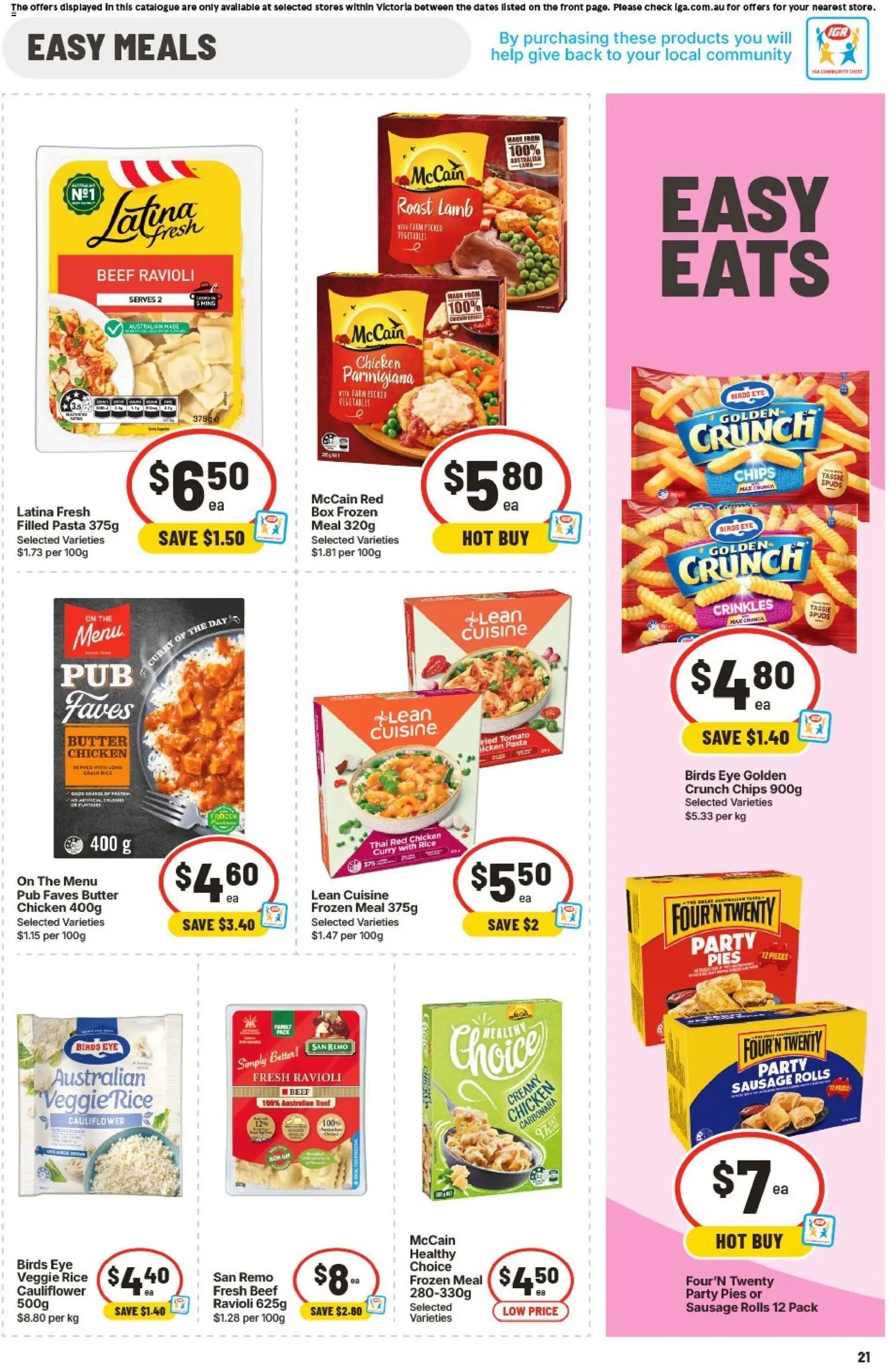 IGA catalogue from 05/08/2026 IGA catalogue VIC