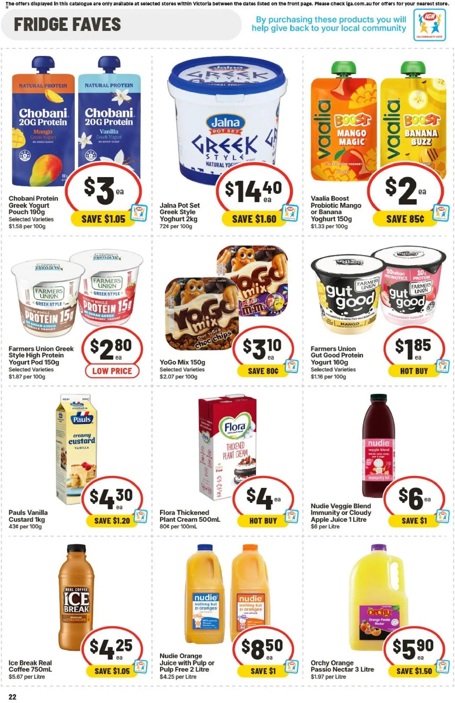IGA catalogue from 05/08/2026 IGA catalogue VIC