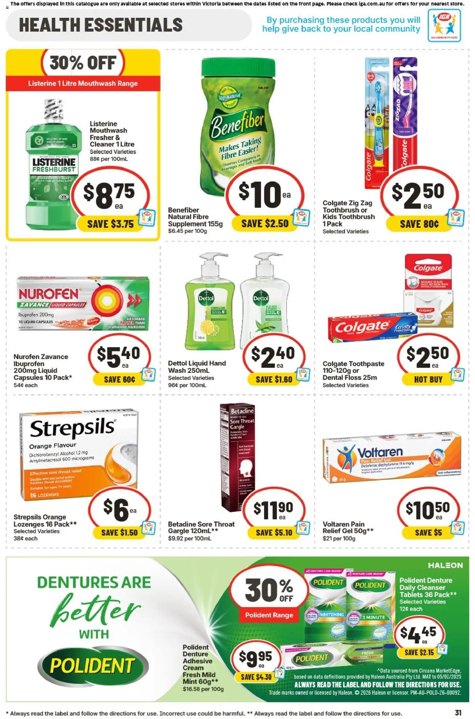 IGA catalogue from 05/08/2026 IGA catalogue VIC