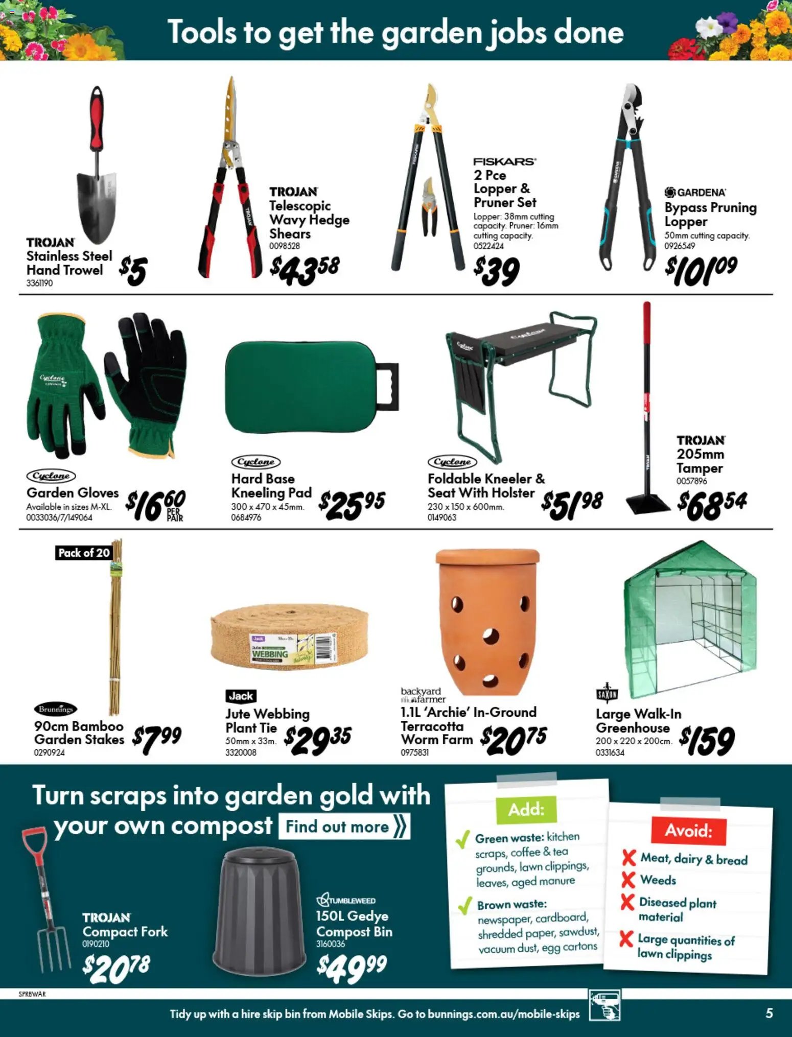 Bunnings Warehouse catalogue from 09/09/2026 Bunnings catalogue