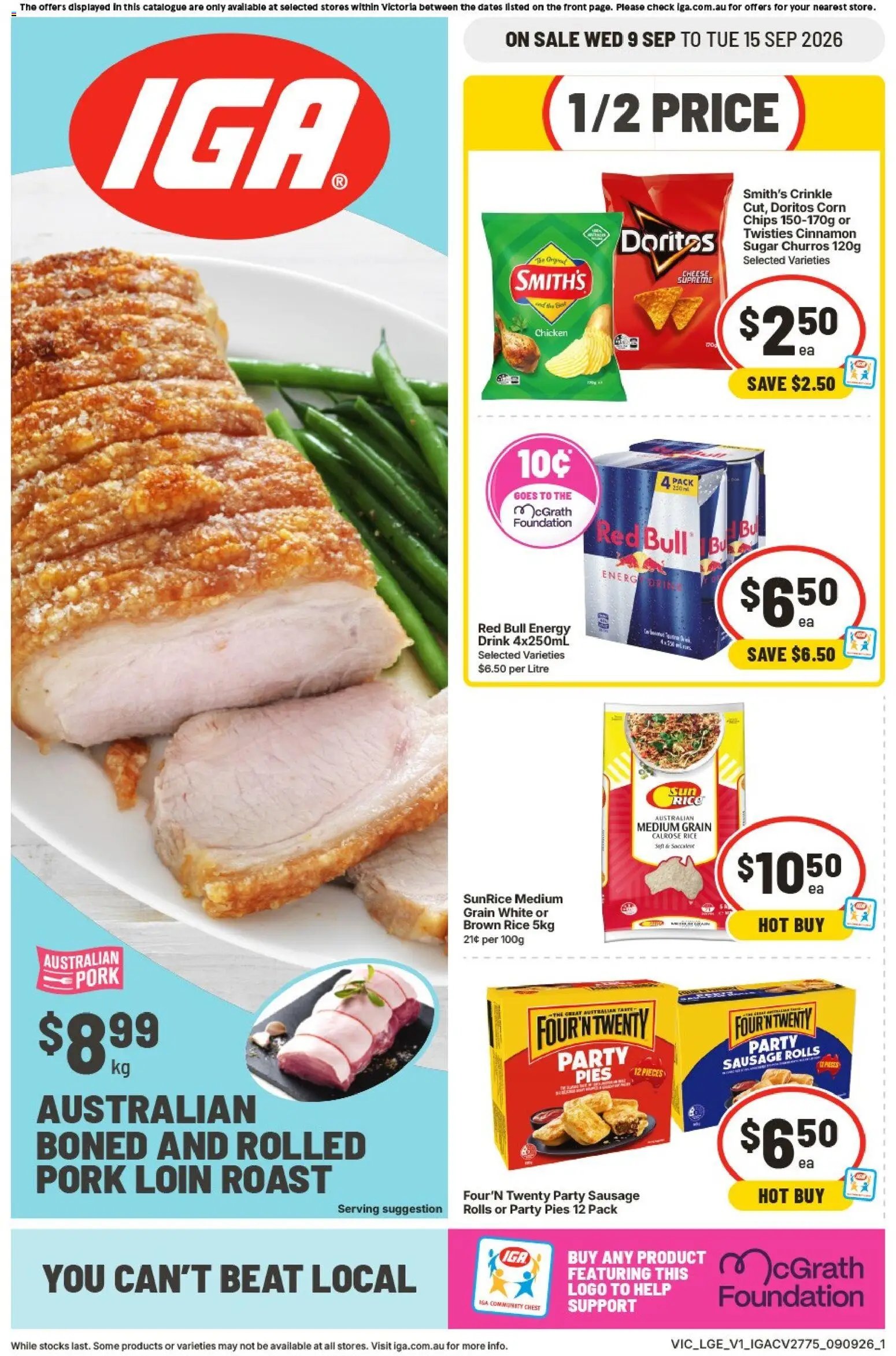 IGA catalogue from 09/09/2026 IGA catalogue Brunswick