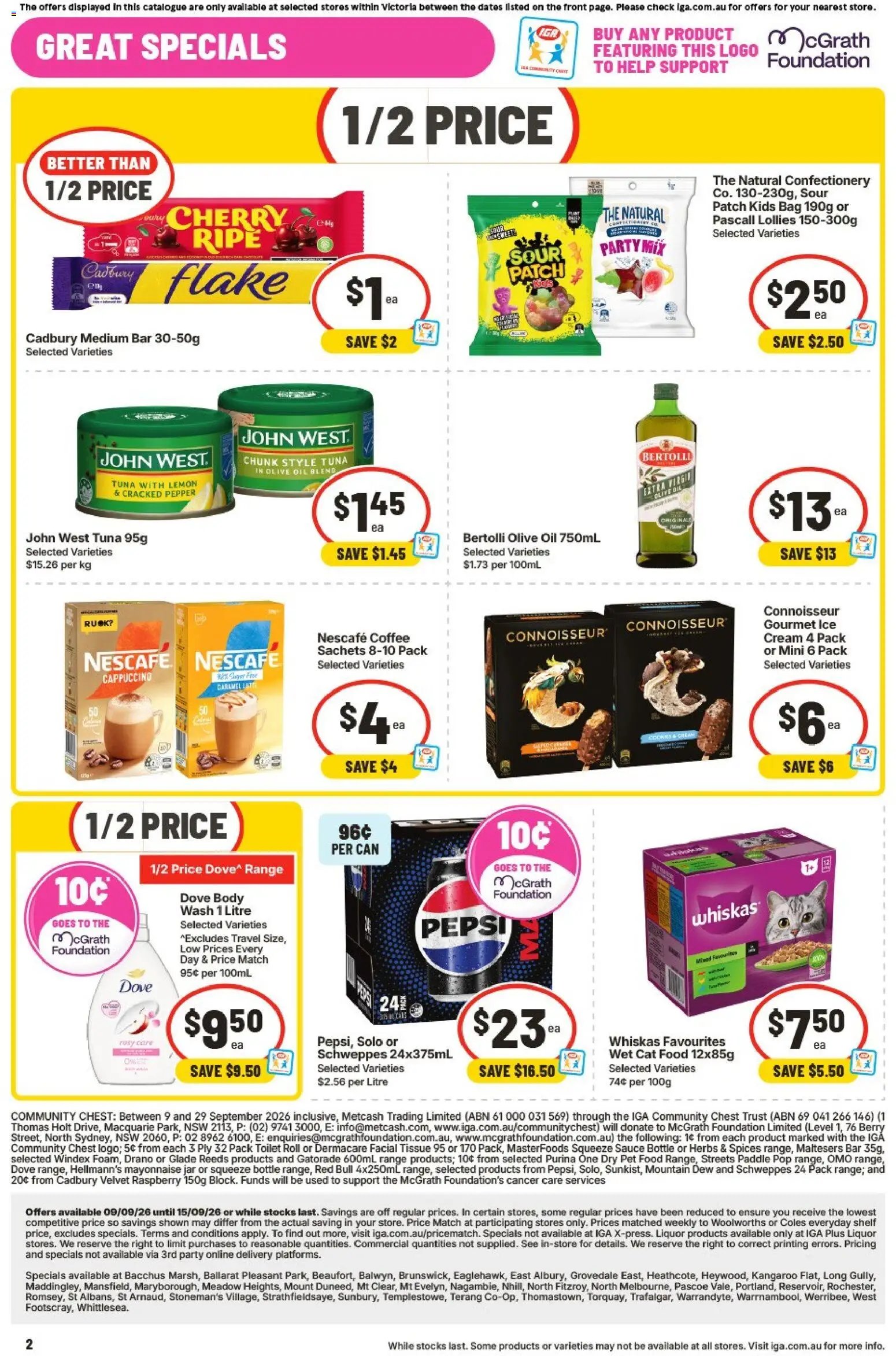 IGA catalogue from 09/09/2026 IGA catalogue Brunswick