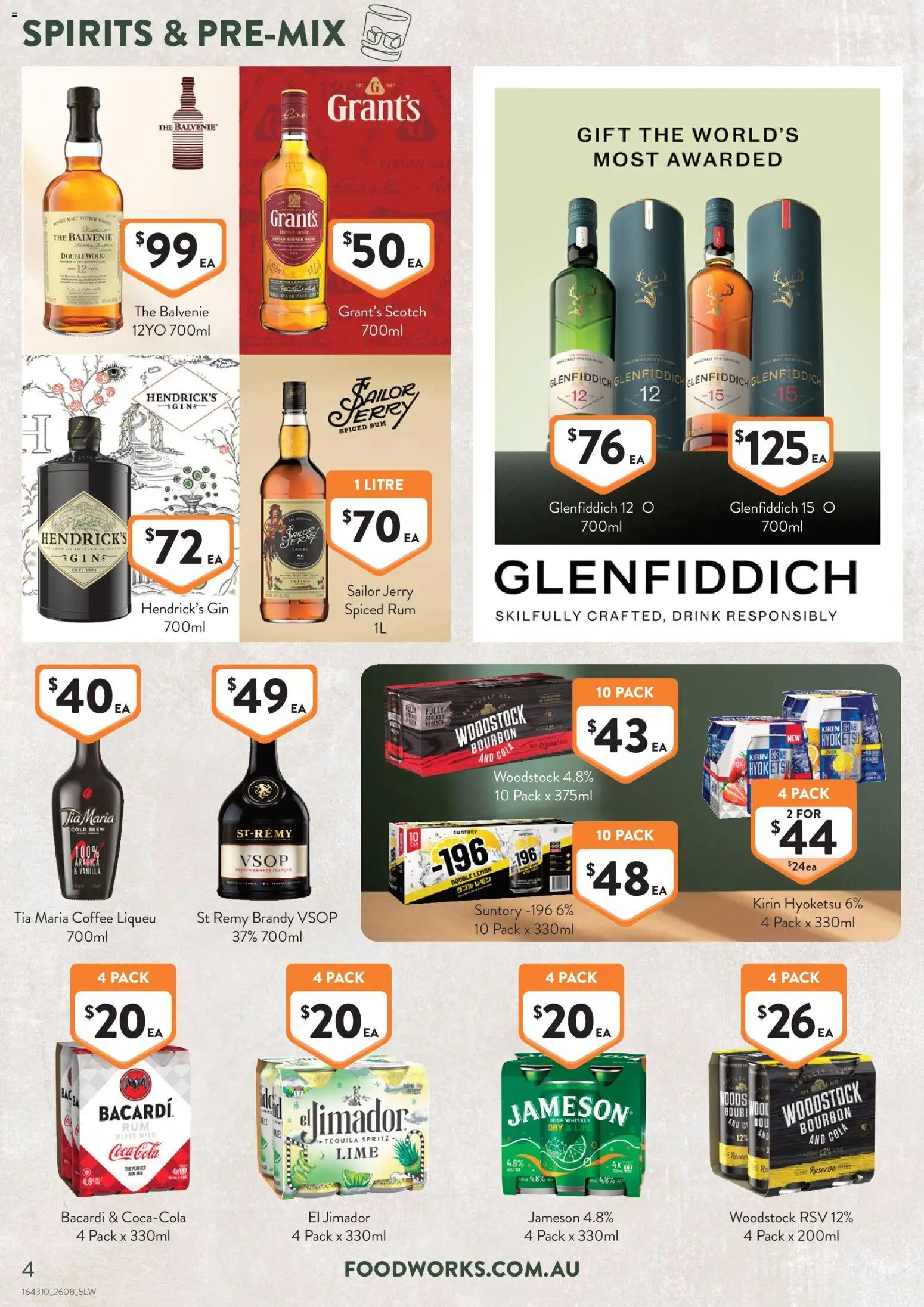 Foodworks catalogue from 26/08/2026 Foodworks Liquor
