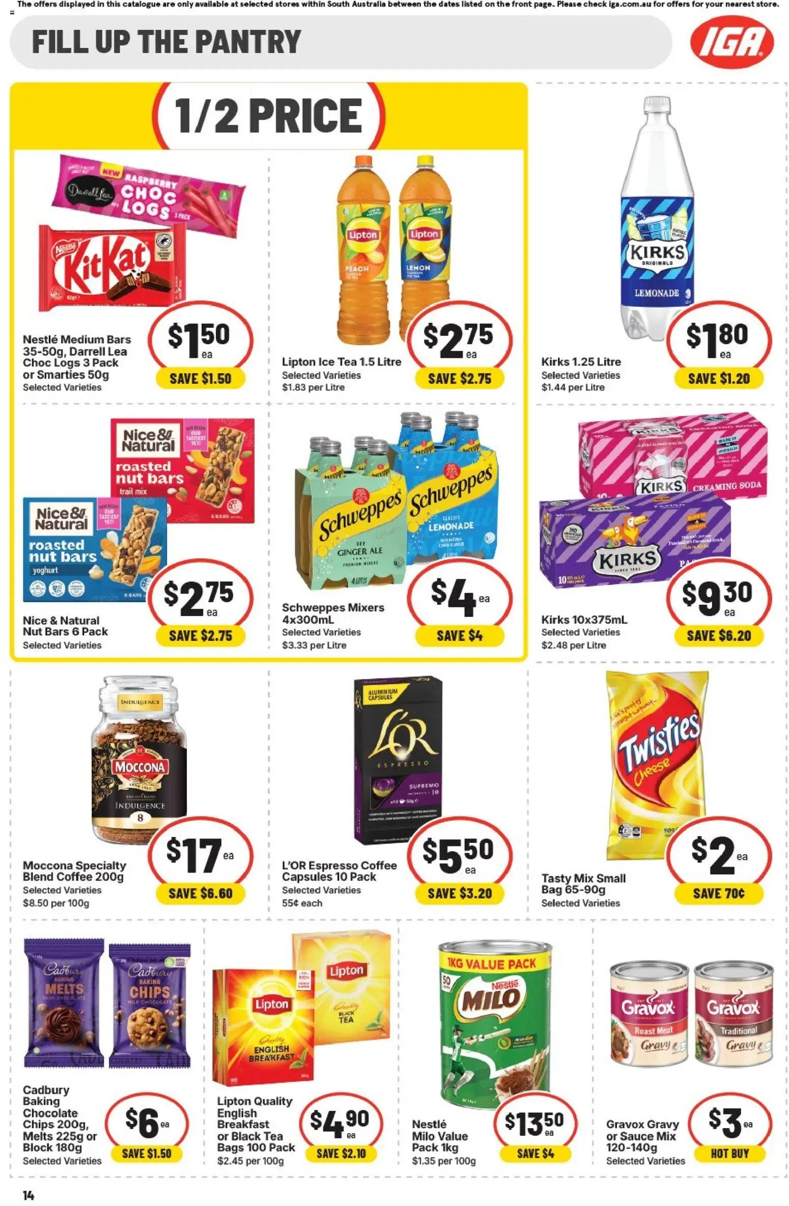 IGA catalogue from 22/07/2026 IGA catalogue SA