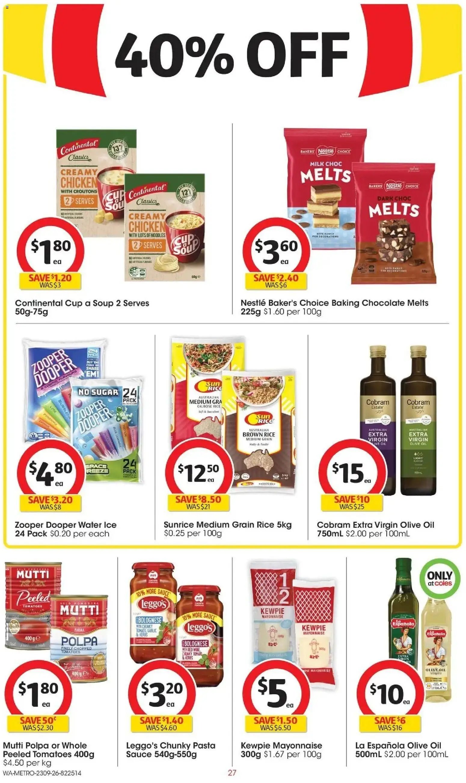 Coles catalogue from 23/09/2026 Coles Catalogue Dunsborough