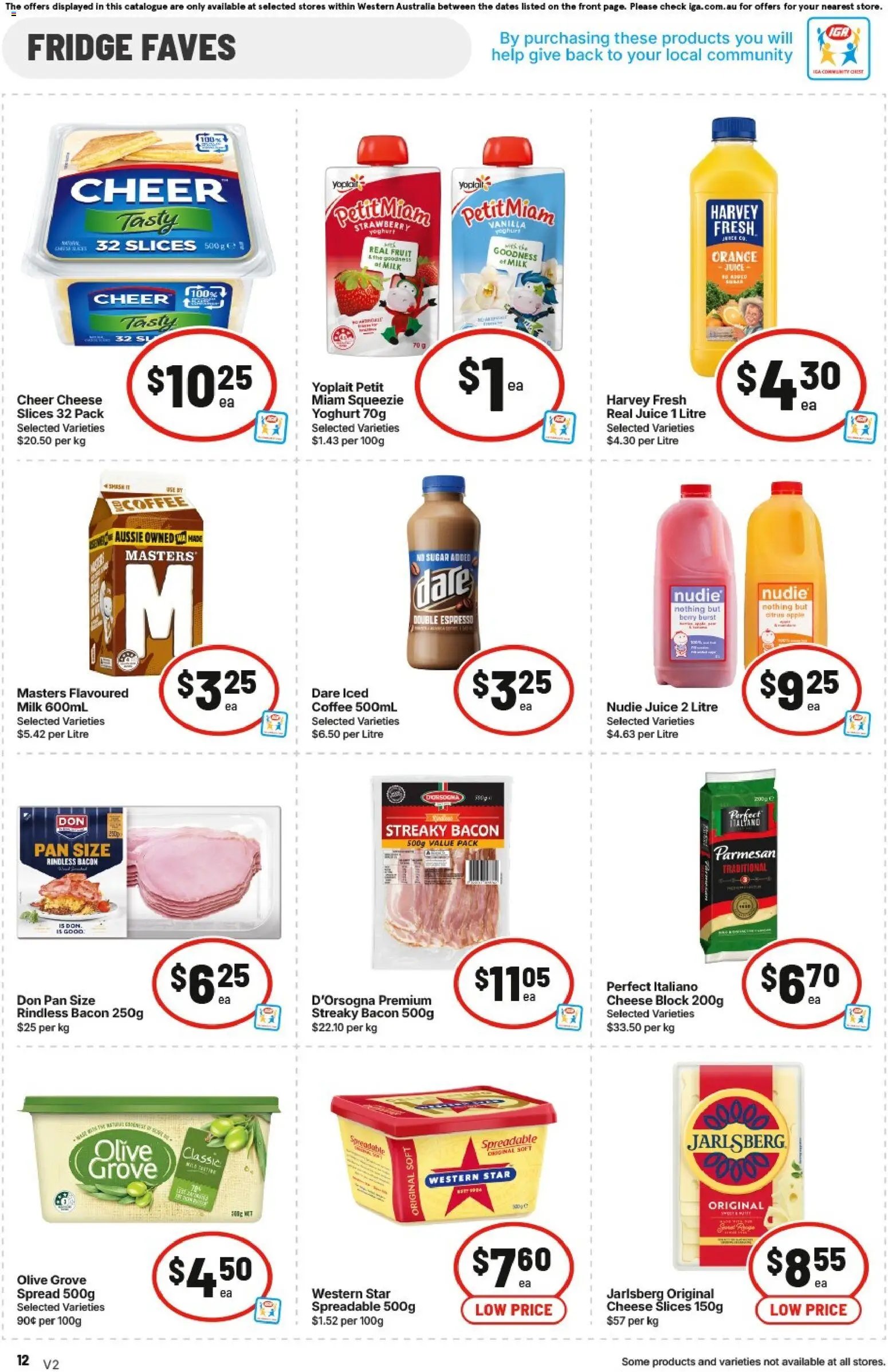 IGA catalogue from 29/07/2026 IGA catalogue NT/WA