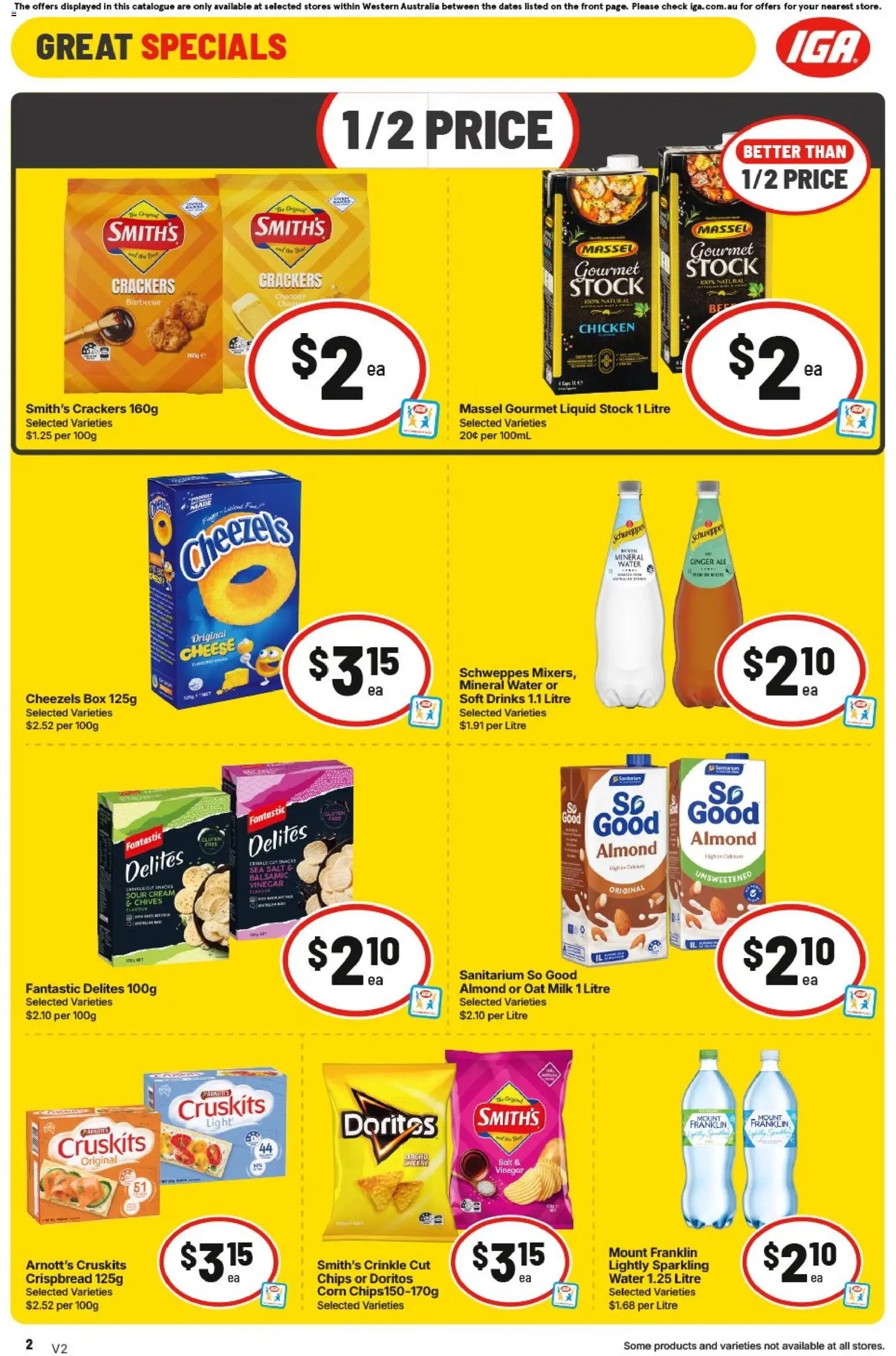 IGA catalogue from 29/07/2026 IGA catalogue NT/WA