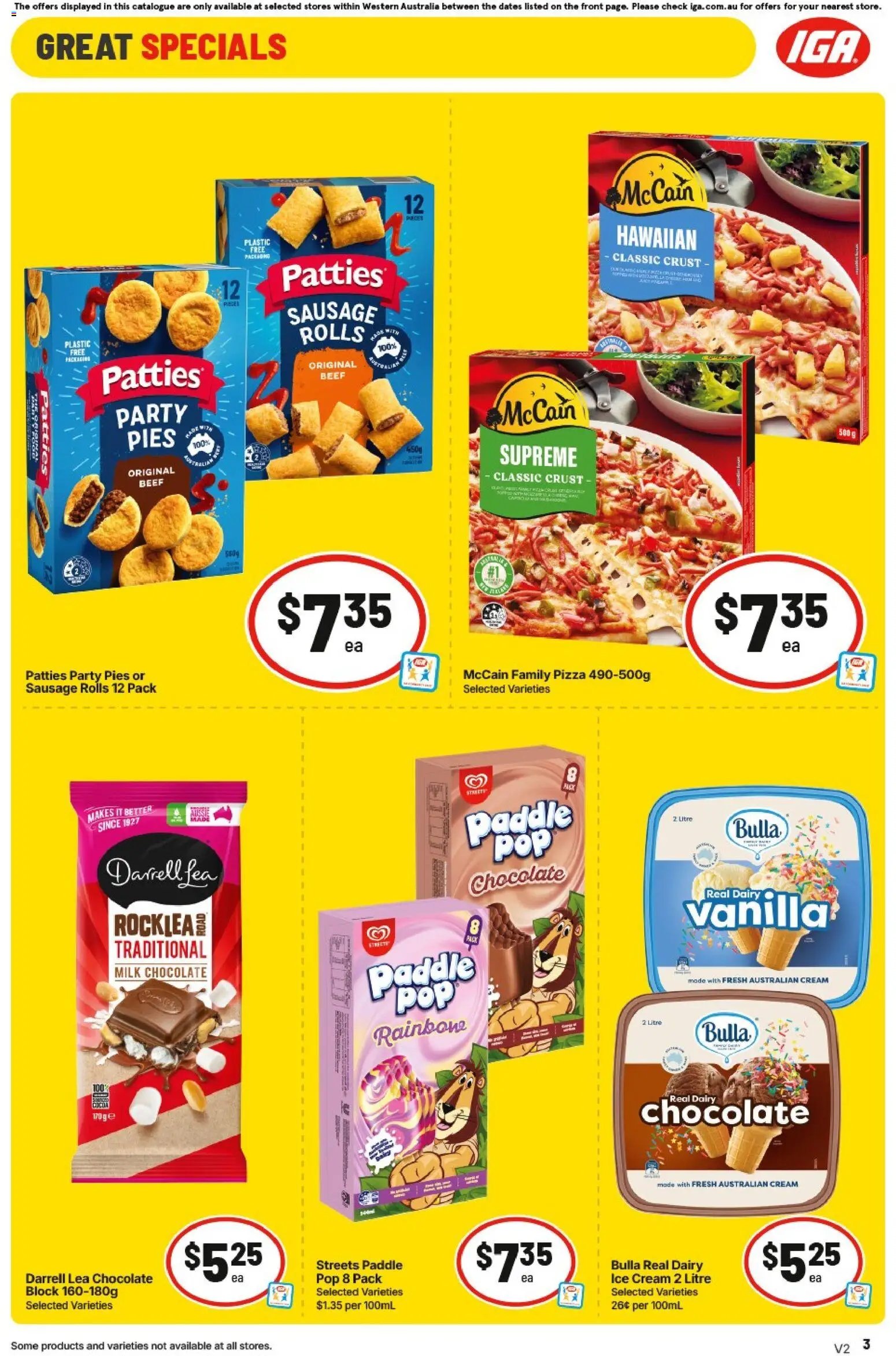 IGA catalogue from 29/07/2026 IGA catalogue NT/WA