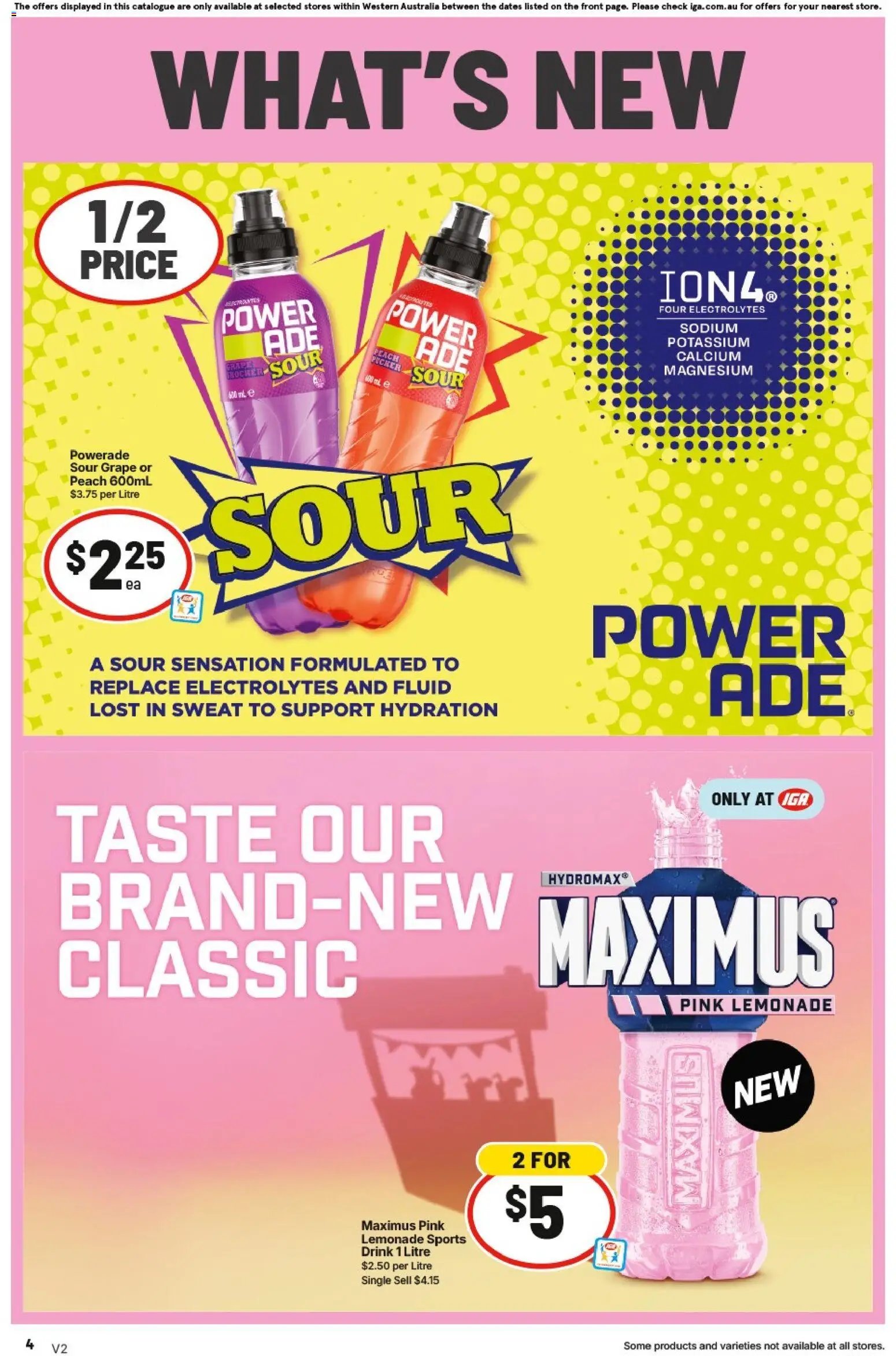 IGA catalogue from 29/07/2026 IGA catalogue NT/WA