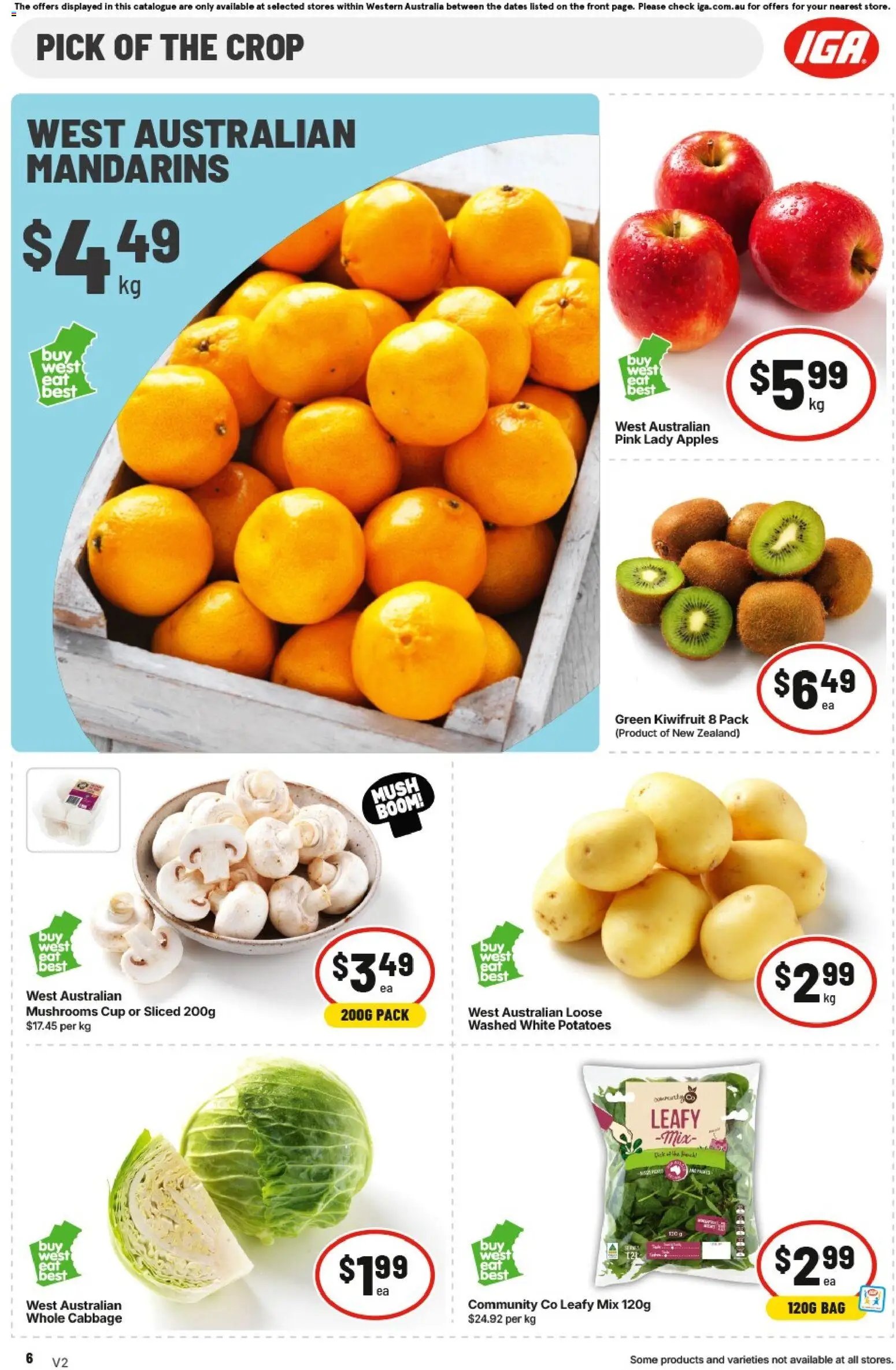 IGA catalogue from 29/07/2026 IGA catalogue NT/WA