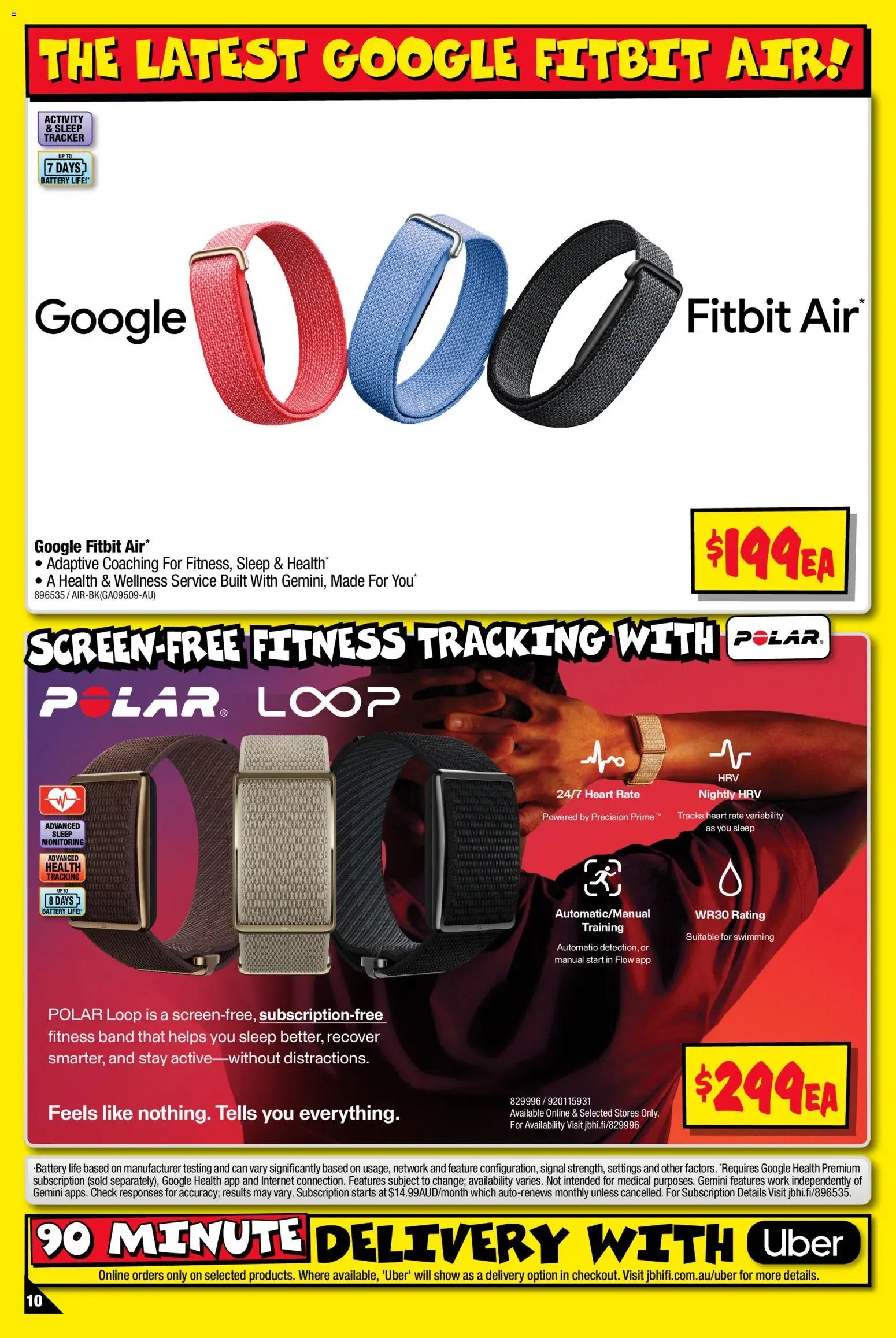 JB Hi-Fi catalogue from 01/10/2026 JB Hi-Fi catalogue Fitness, Wearables & Outdoor