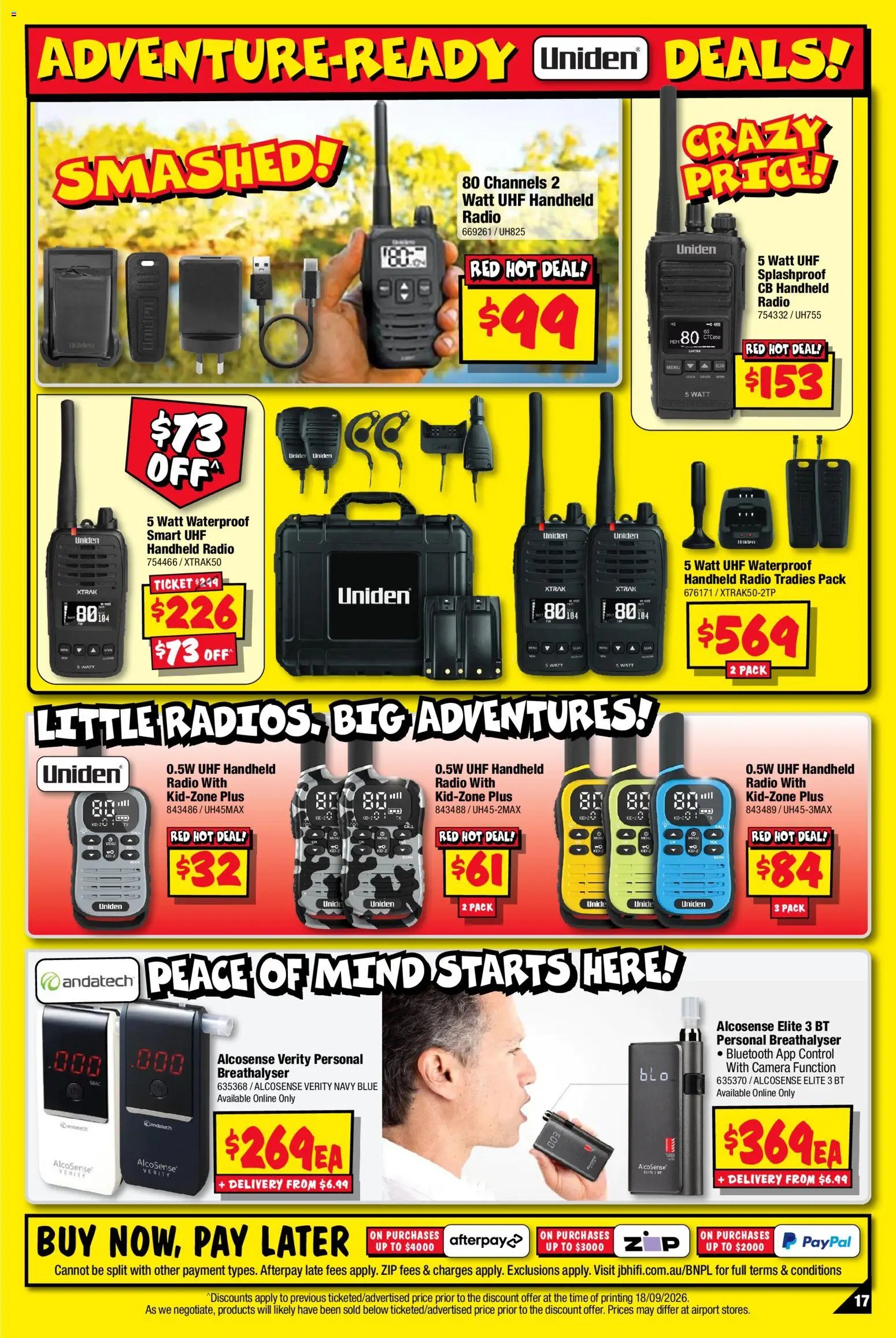 JB Hi-Fi catalogue from 01/10/2026 JB Hi-Fi catalogue Fitness, Wearables & Outdoor
