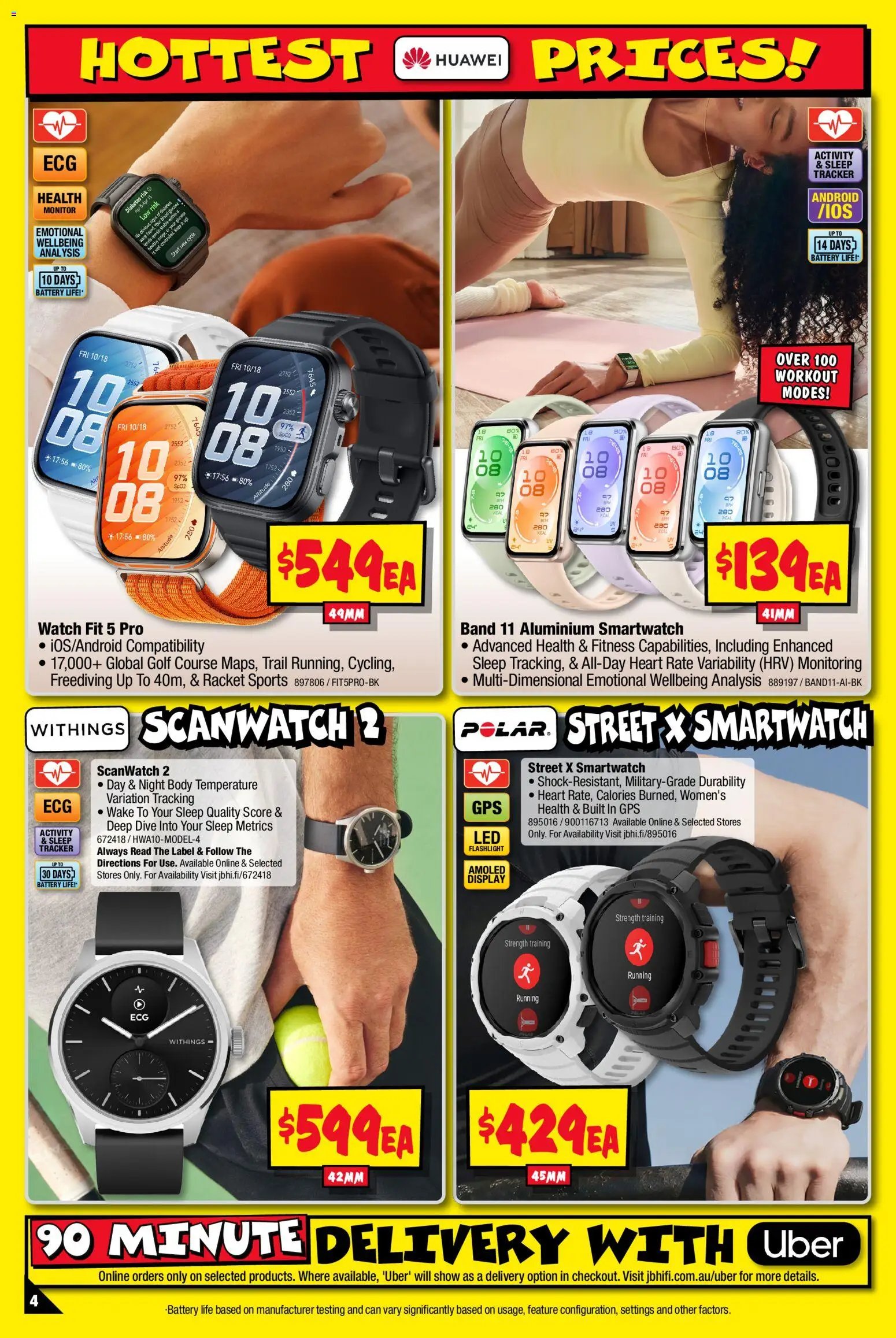 JB Hi-Fi catalogue from 01/10/2026 JB Hi-Fi catalogue Fitness, Wearables & Outdoor