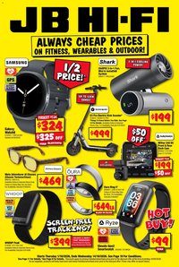JB Hi-Fi catalogue from 01/10/2026 JB Hi-Fi catalogue Fitness, Wearables & Outdoor