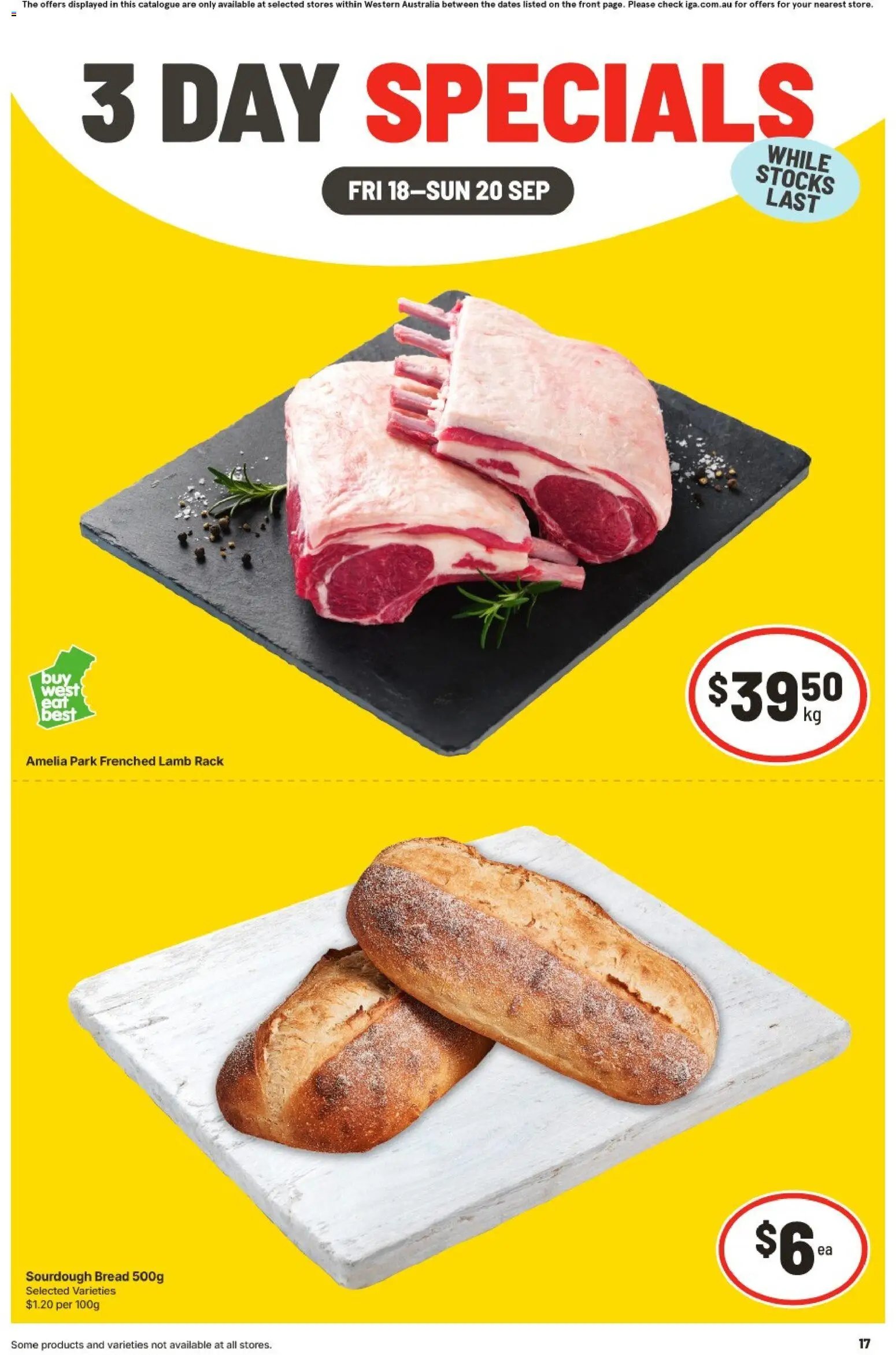 IGA catalogue from 18/09/2026 IGA catalogue Bentley