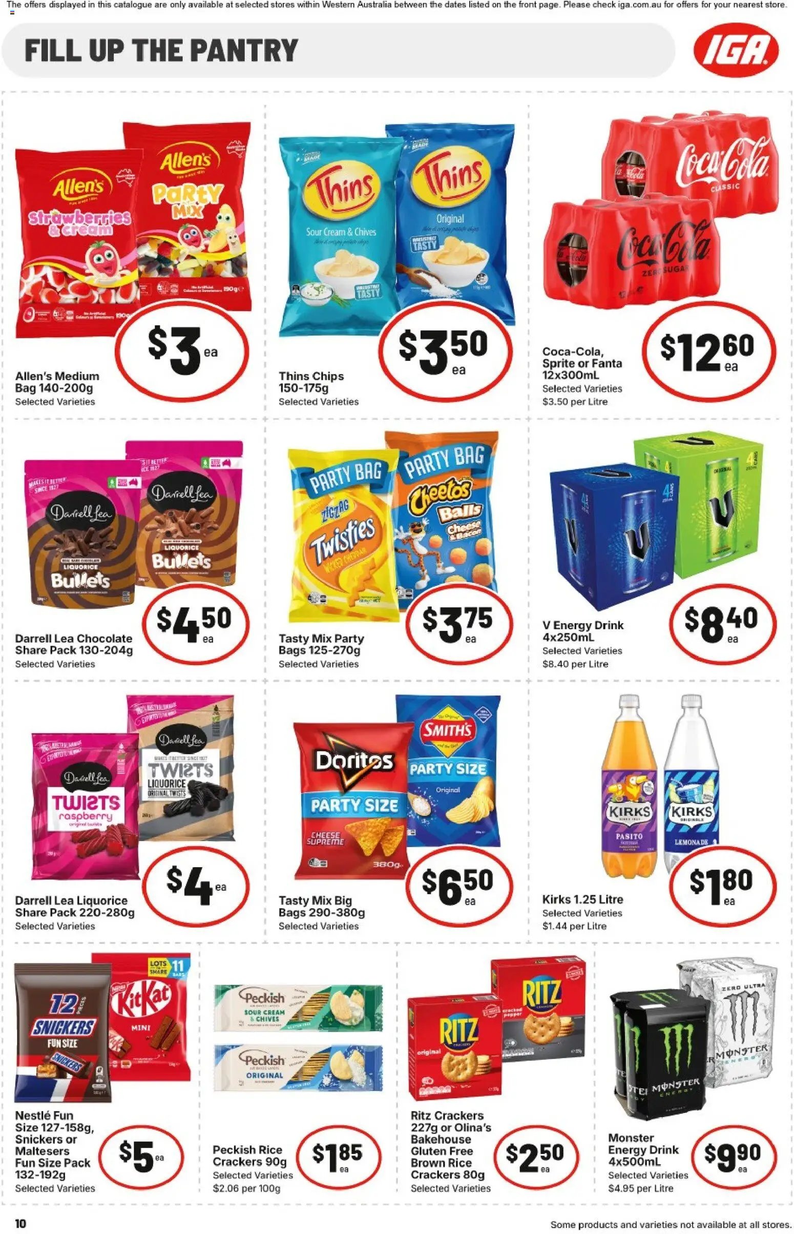 IGA catalogue from 08/07/2026 IGA catalogue WA Medium metro