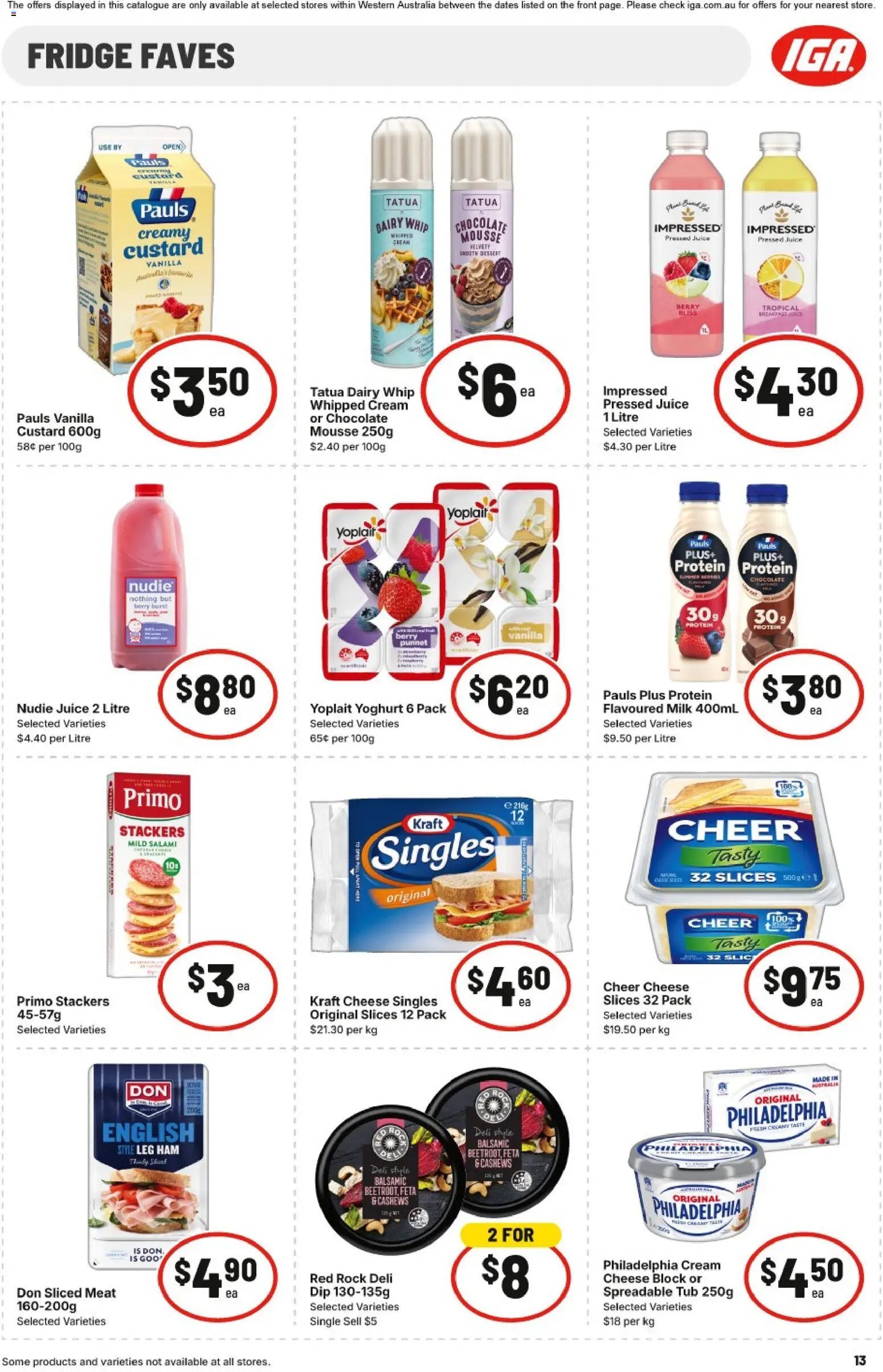 IGA catalogue from 08/07/2026 IGA catalogue WA Medium metro