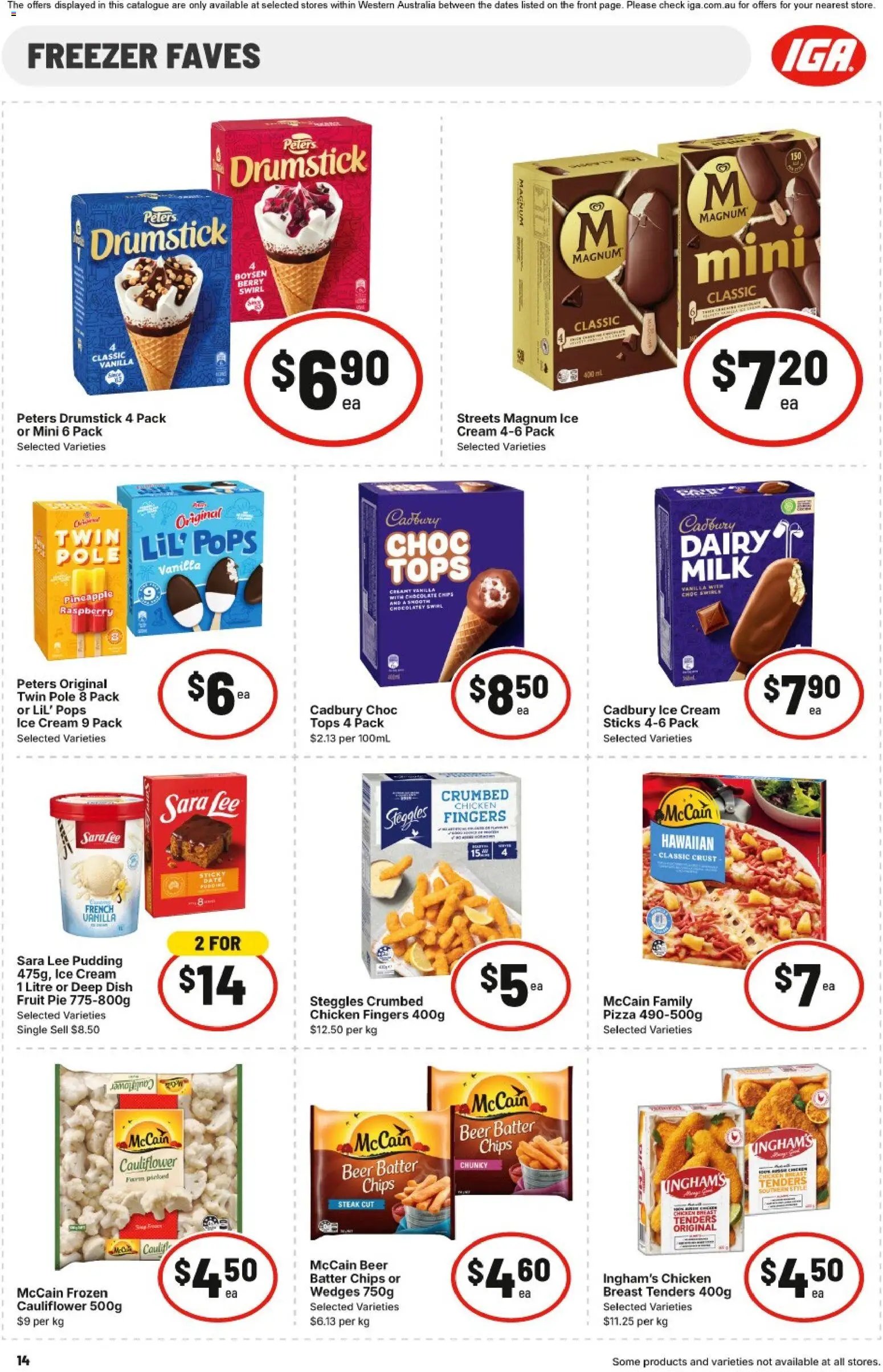 IGA catalogue from 08/07/2026 IGA catalogue WA Medium metro
