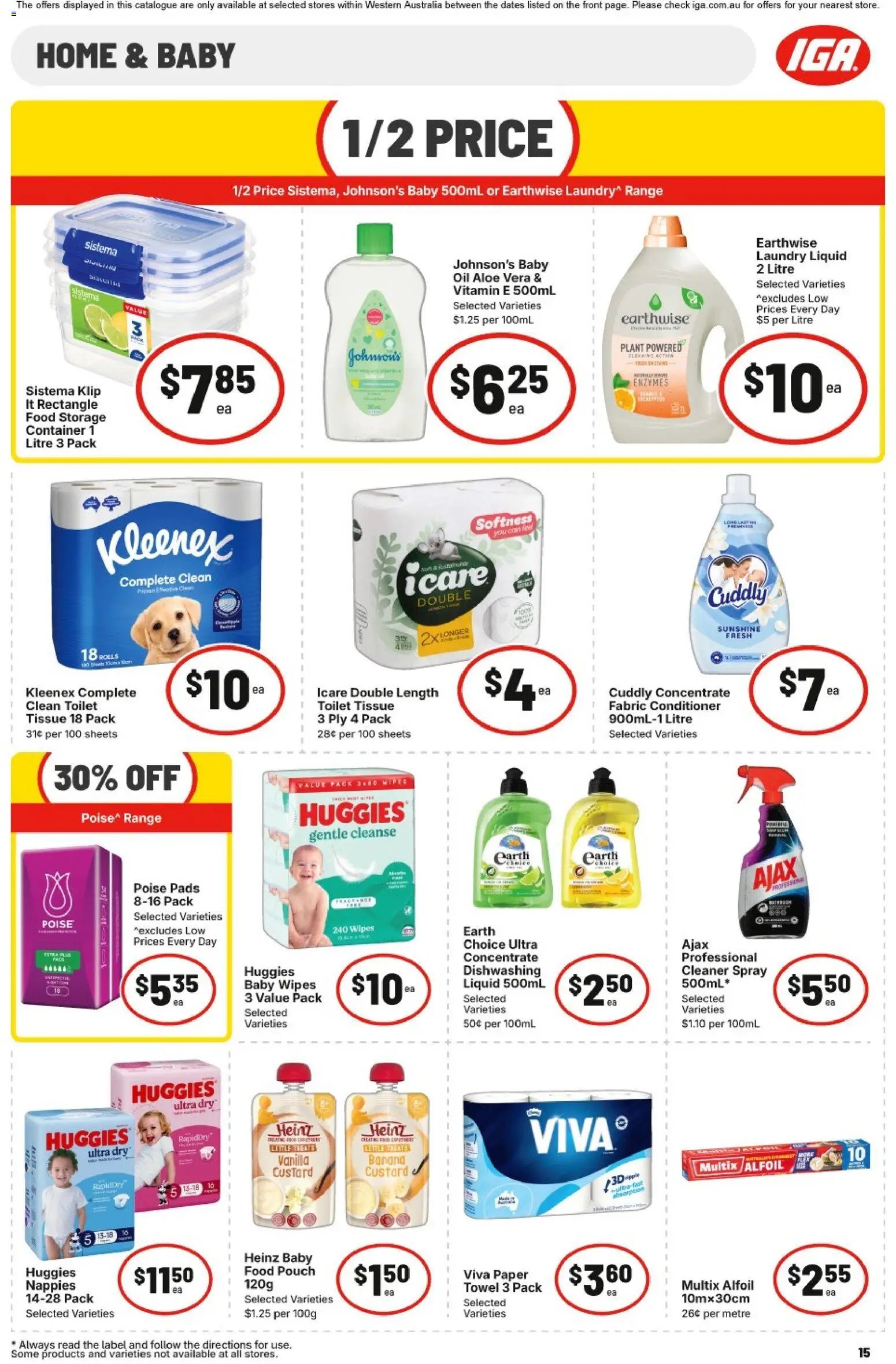 IGA catalogue from 08/07/2026 IGA catalogue WA Medium metro