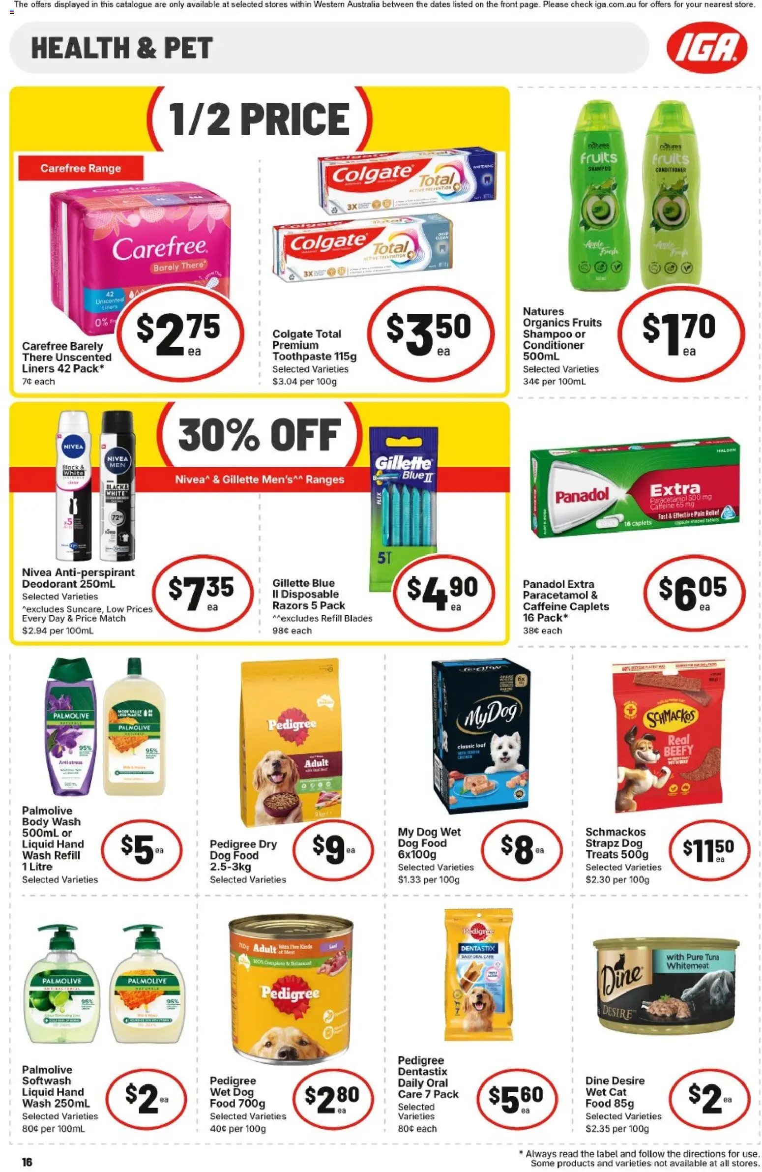 IGA catalogue from 08/07/2026 IGA catalogue WA Medium metro