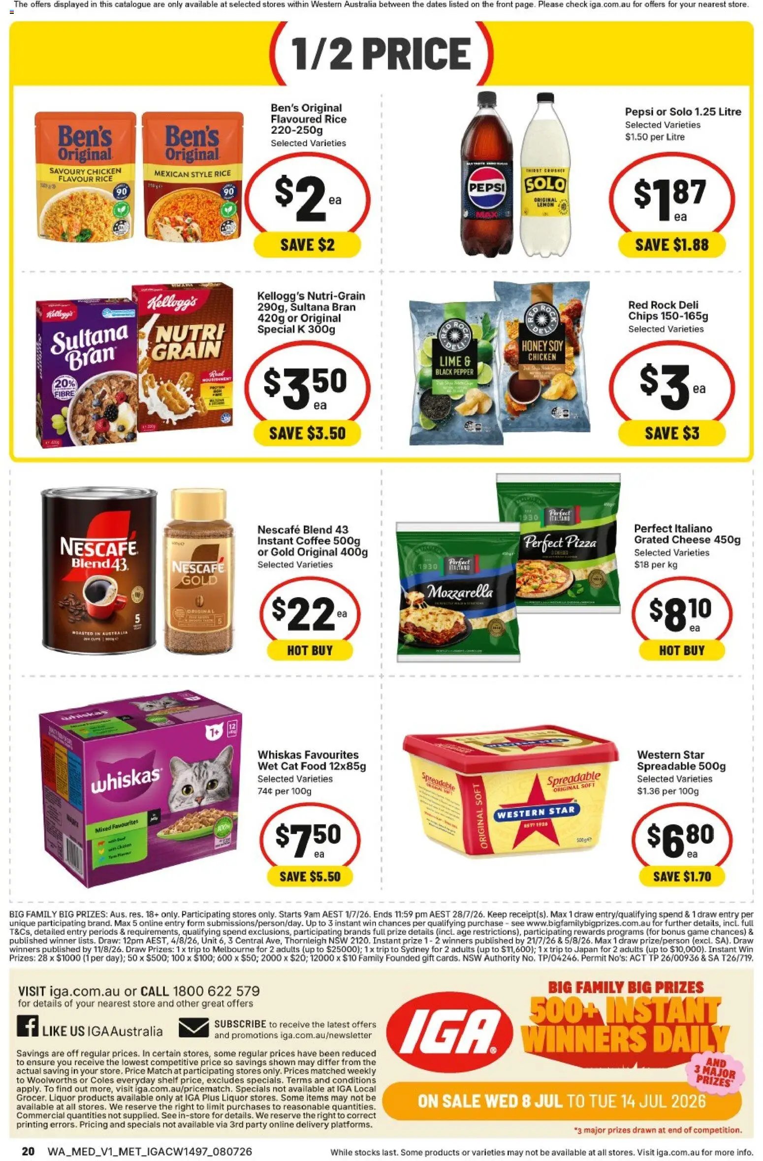 IGA catalogue from 08/07/2026 IGA catalogue WA Medium metro
