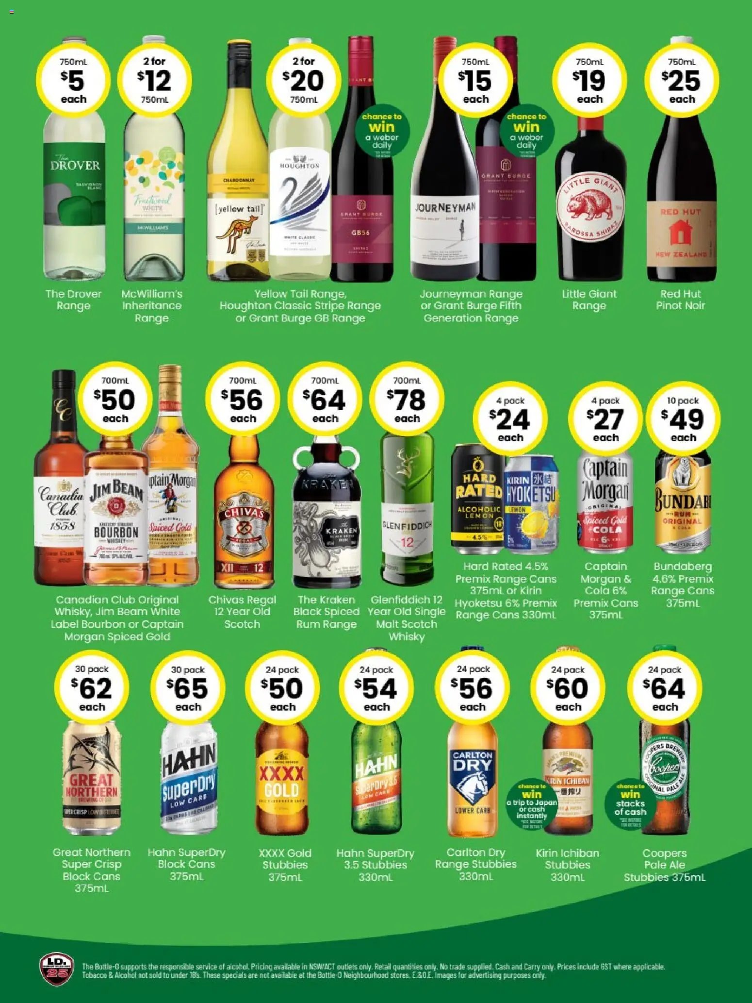 The Bottle-O catalogue from 08/06/2026 The Bottle-O catalogue CANBERRA