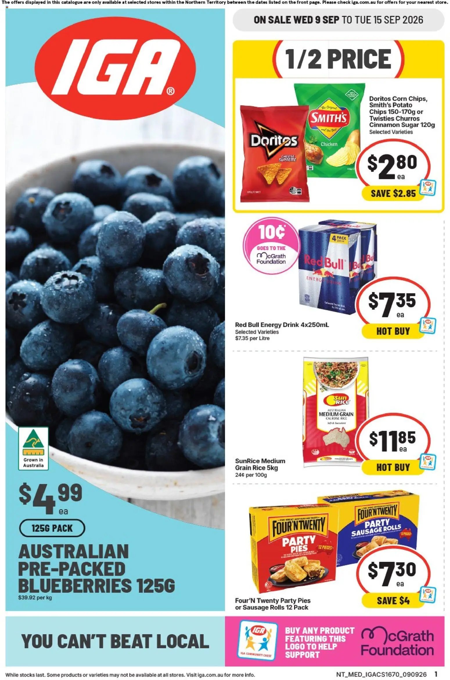 IGA catalogue from 09/09/2026 IGA catalogue Zuccoli