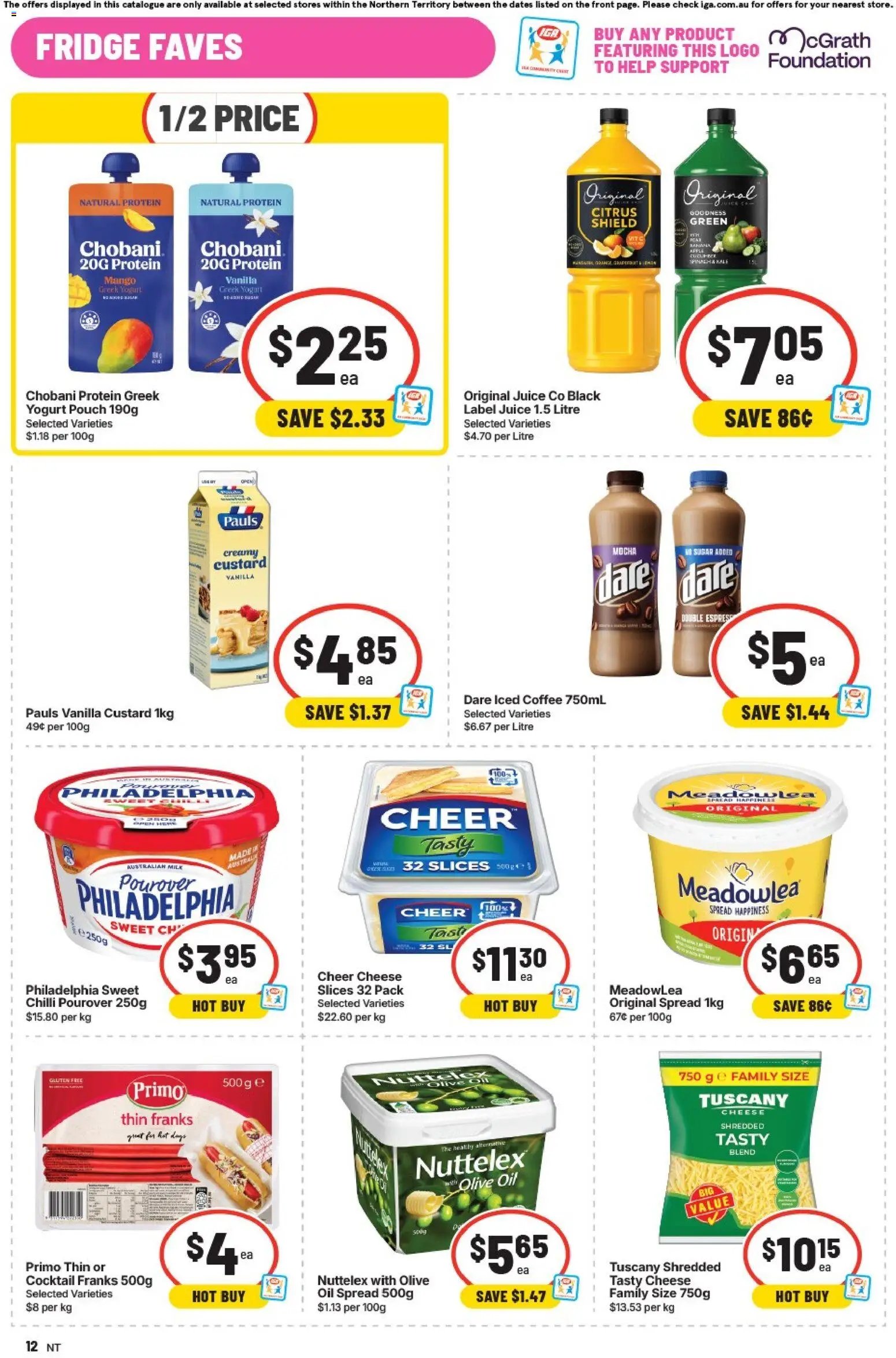 IGA catalogue from 09/09/2026 IGA catalogue Zuccoli