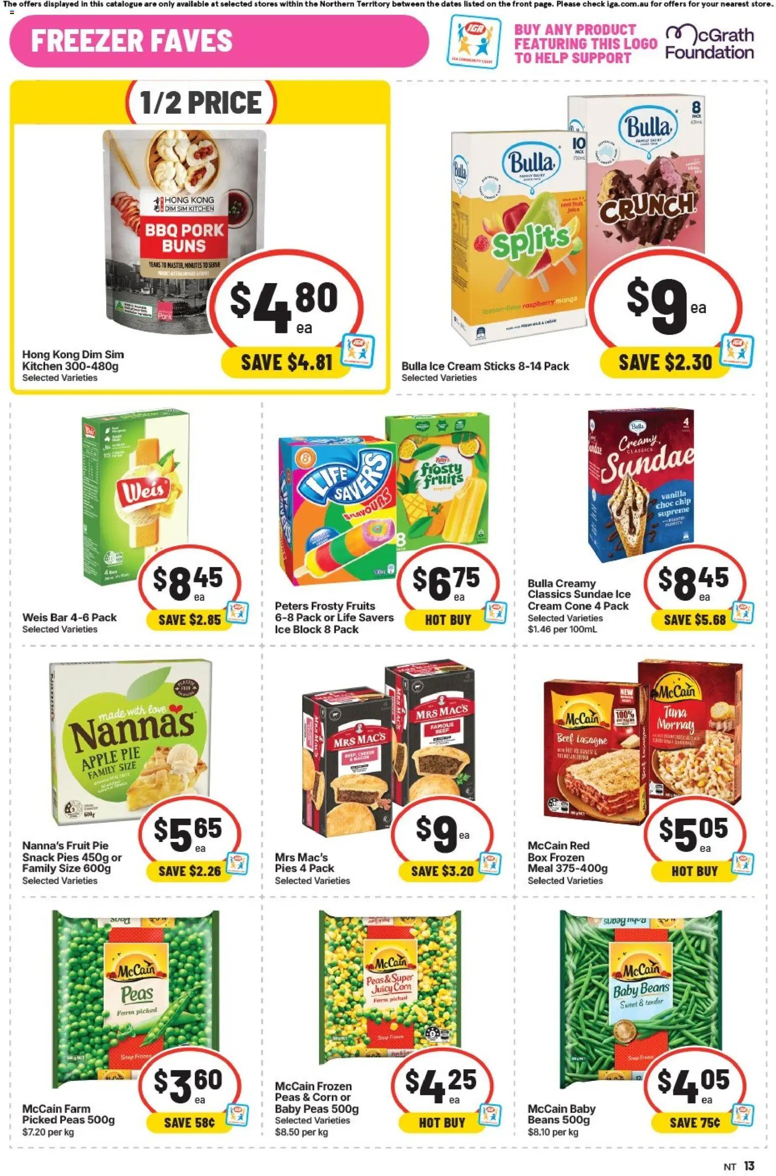 IGA catalogue from 09/09/2026 IGA catalogue Zuccoli