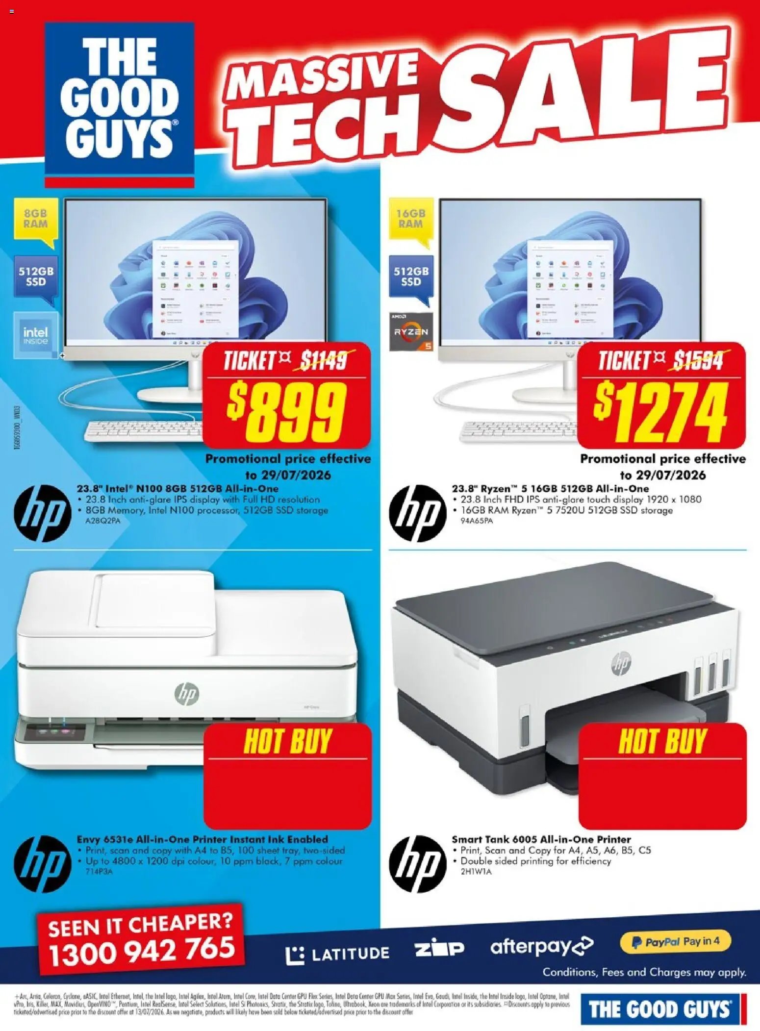 The Good Guys catalogue from 16/07/2026 The Good Guys Massive Tech Sale