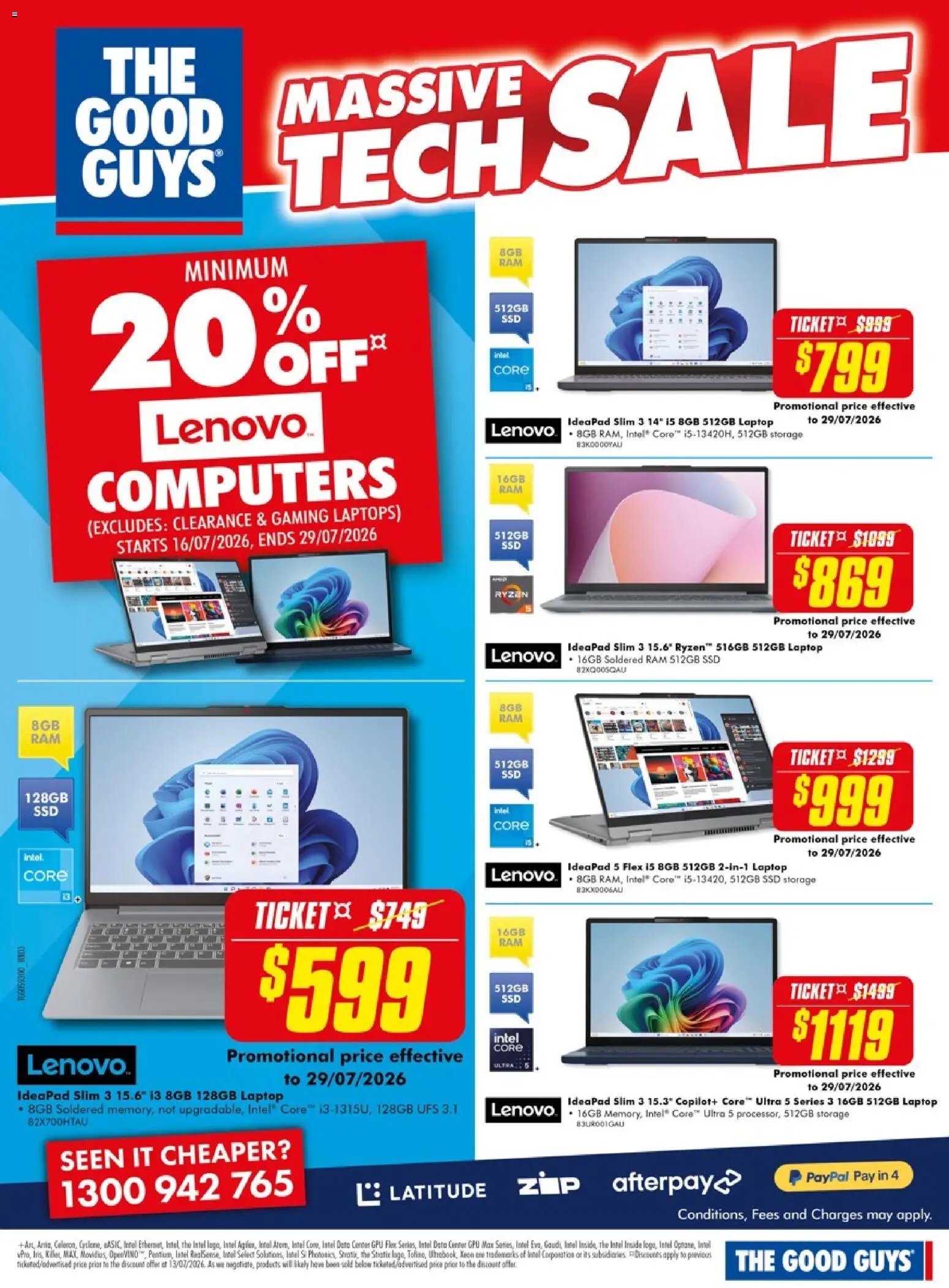The Good Guys catalogue from 16/07/2026 The Good Guys Massive Tech Sale