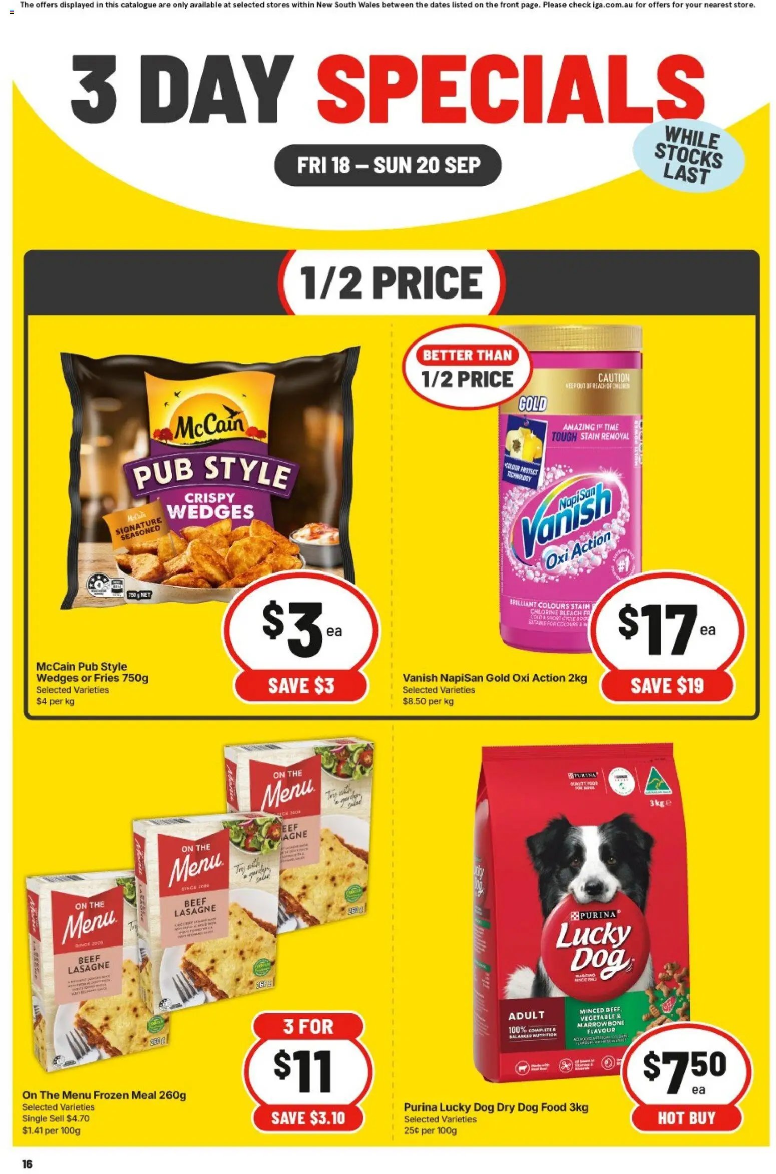 IGA catalogue from 18/09/2026 IGA catalogue Forest Lodge