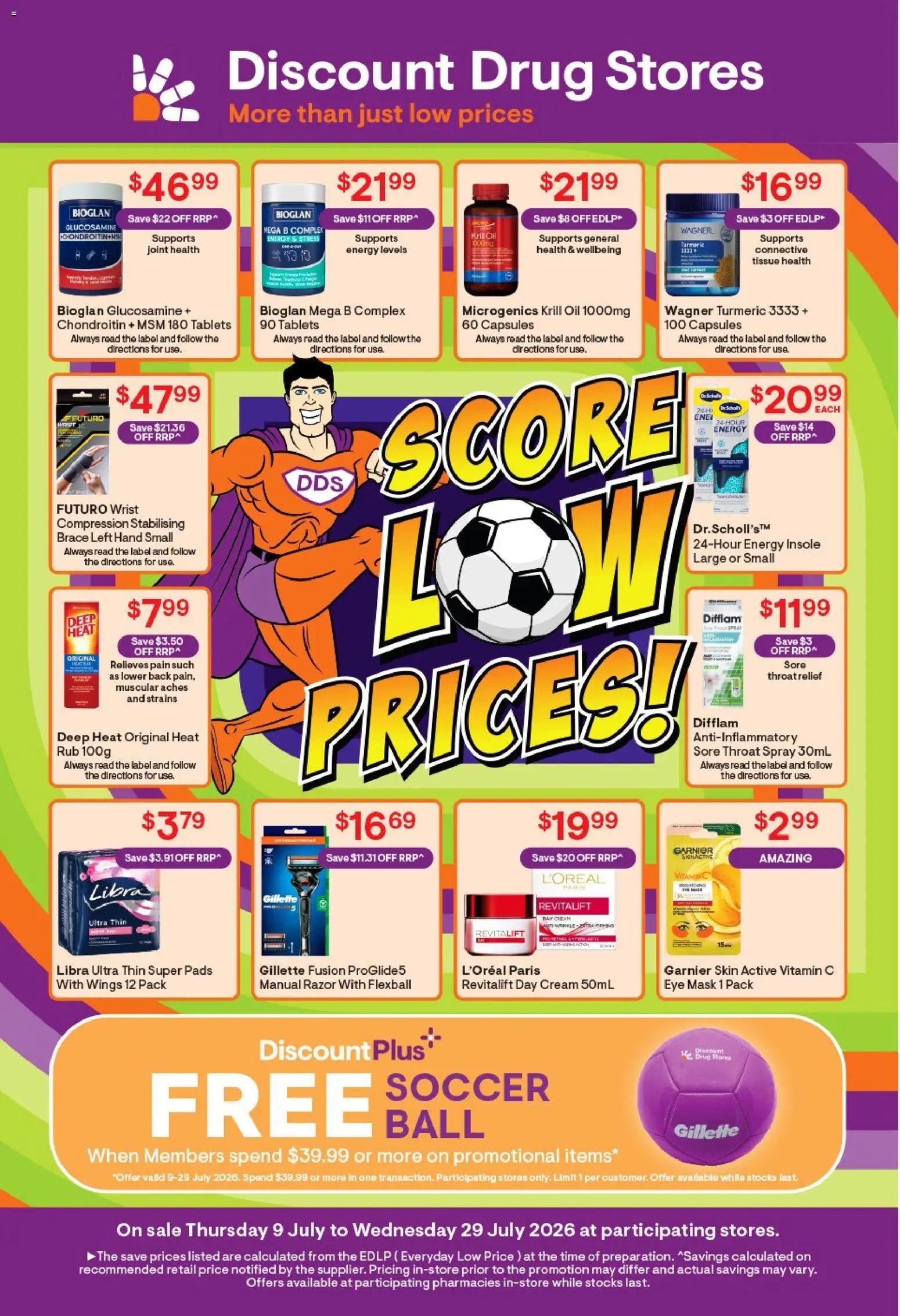Discount Drug Stores catalogue from 09/07/2026 Discount Drug Stores catalogue