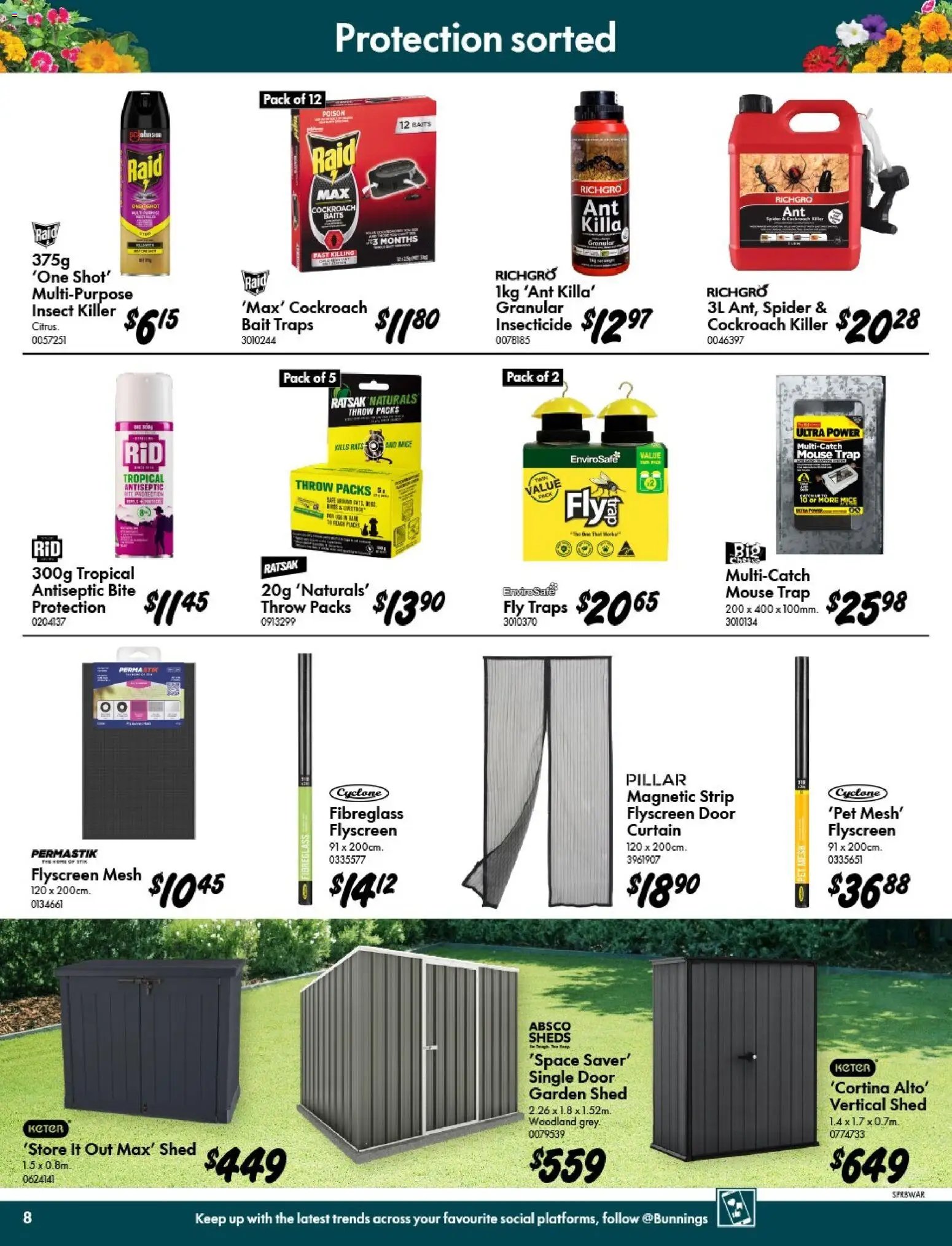 Bunnings Warehouse catalogue from 09/09/2026 Bunnings Warehouse - Spring Starts Here Kent Town