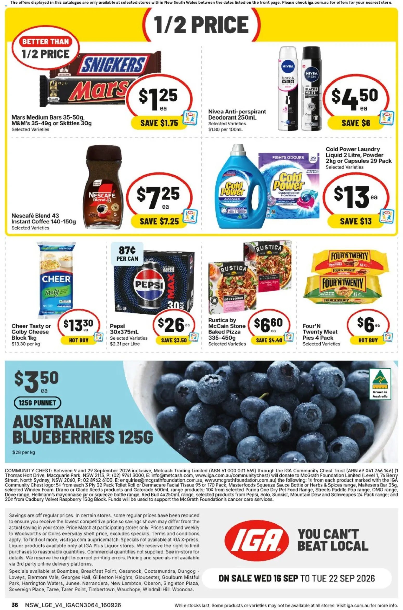 IGA catalogue from 16/09/2026 IGA catalogue Summer Hill