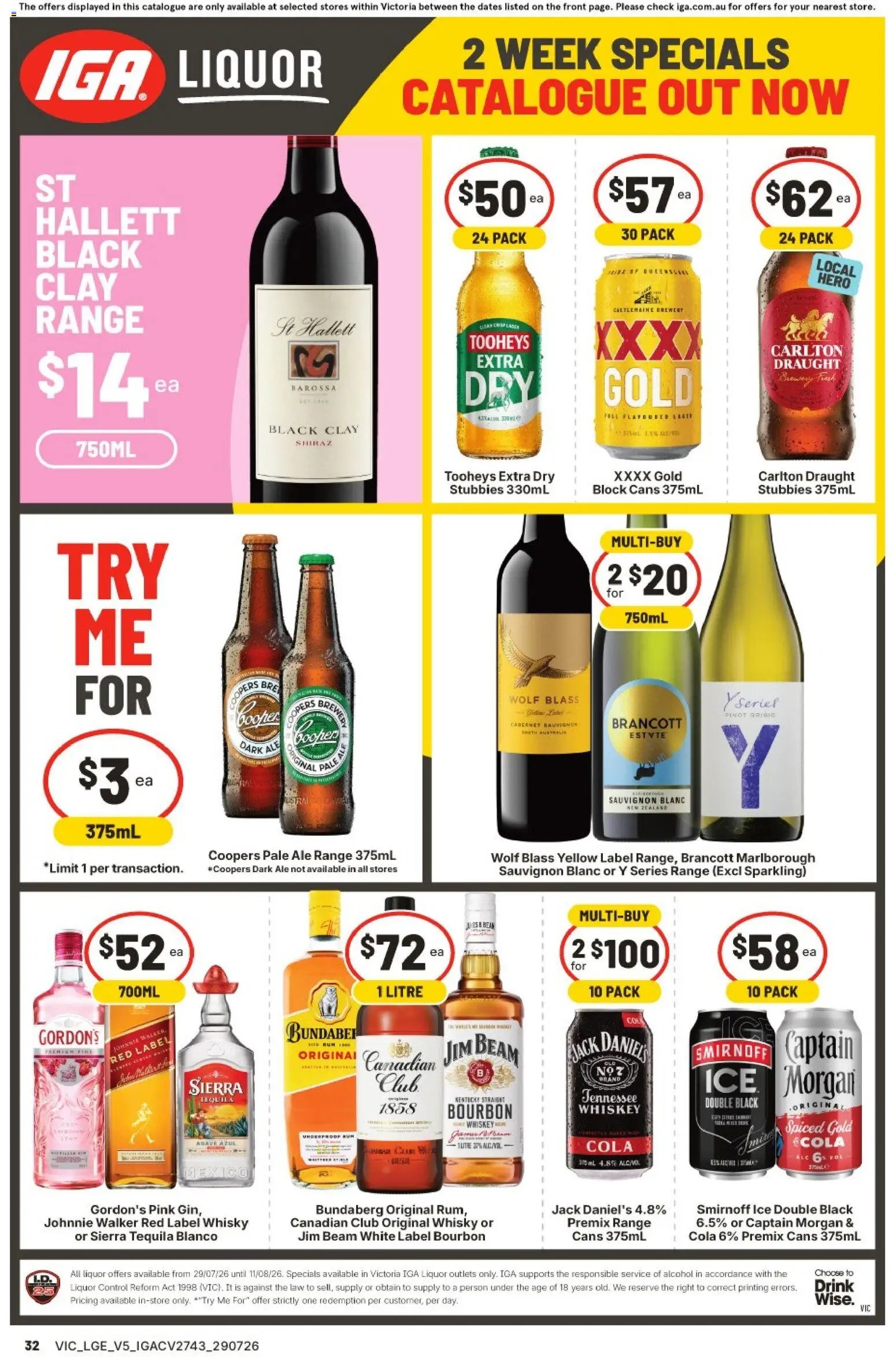 IGA catalogue from 29/07/2026 IGA catalogue Michael´s