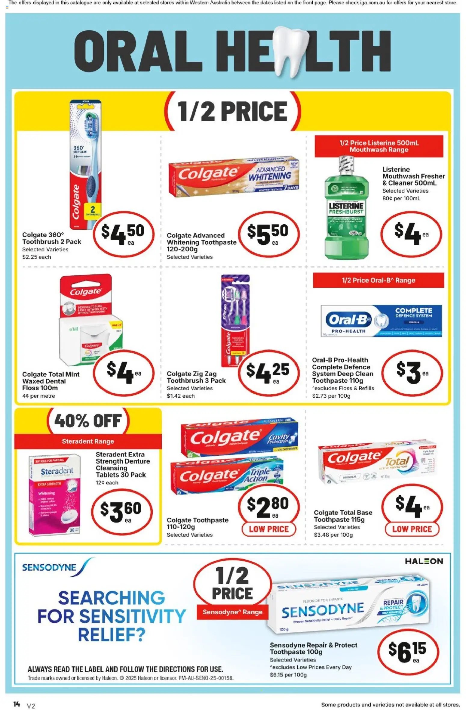 IGA catalogue from 22/07/2026 IGA catalogue NT/WA