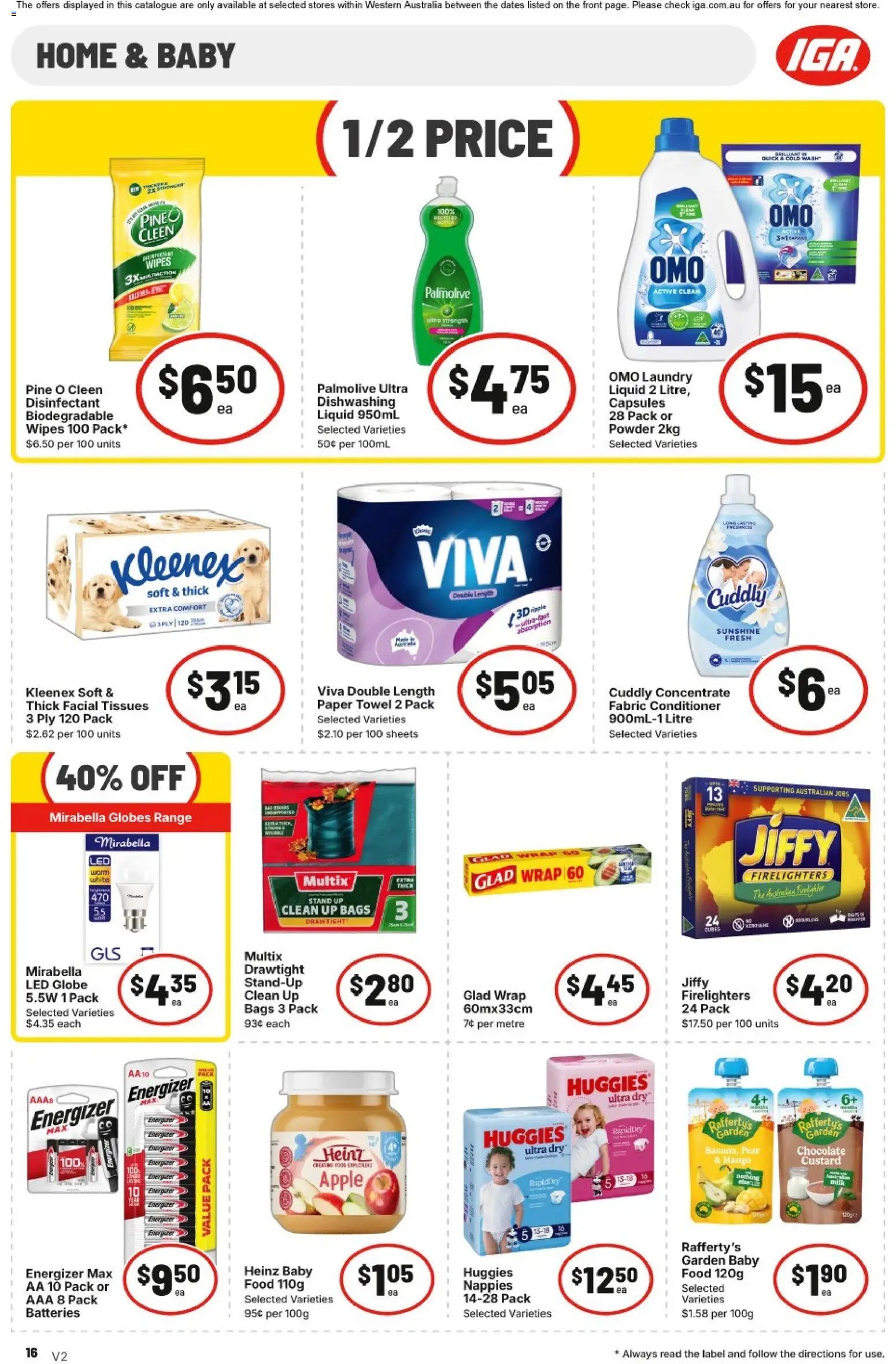 IGA catalogue from 22/07/2026 IGA catalogue NT/WA