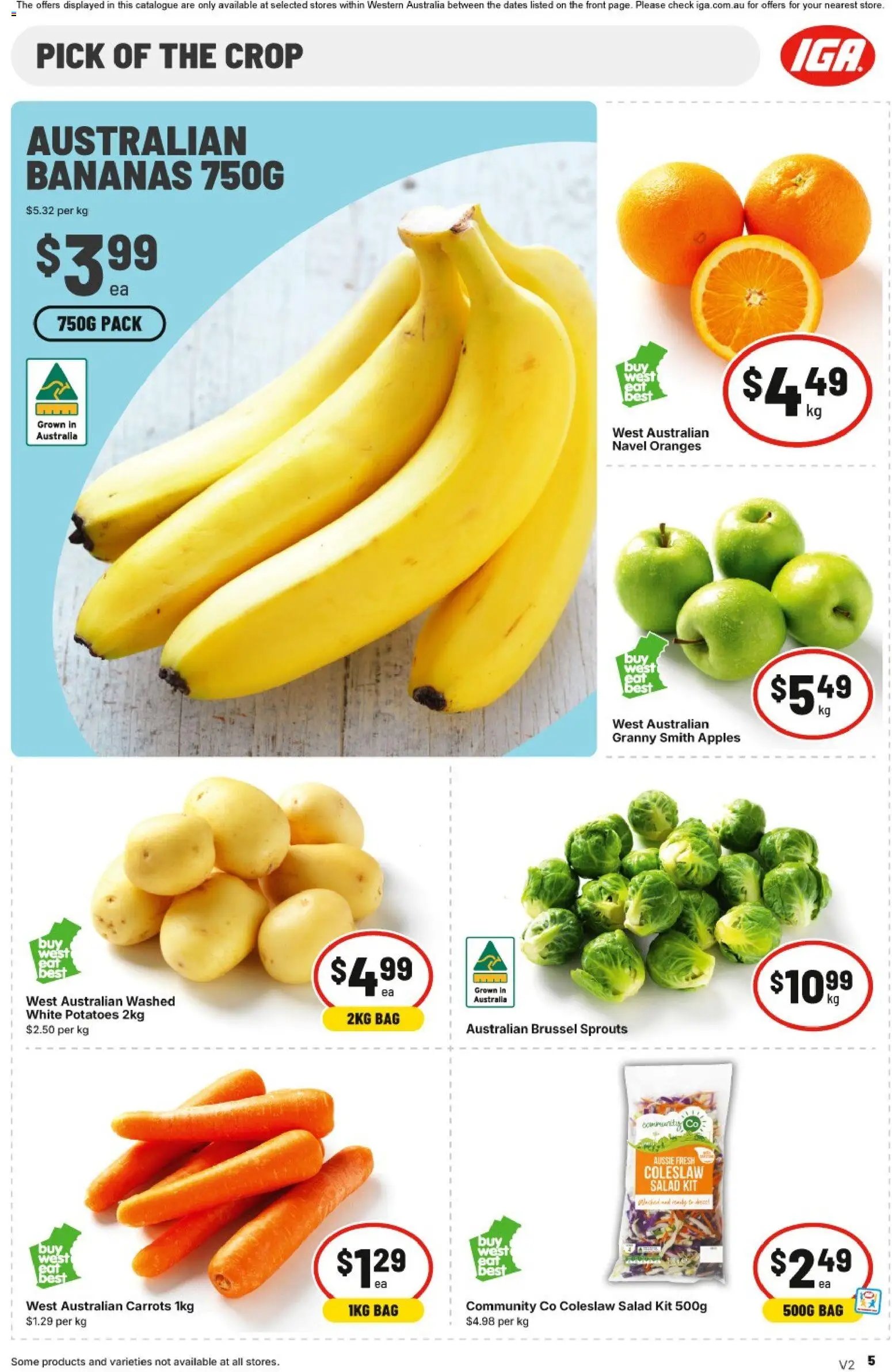 IGA catalogue from 22/07/2026 IGA catalogue NT/WA