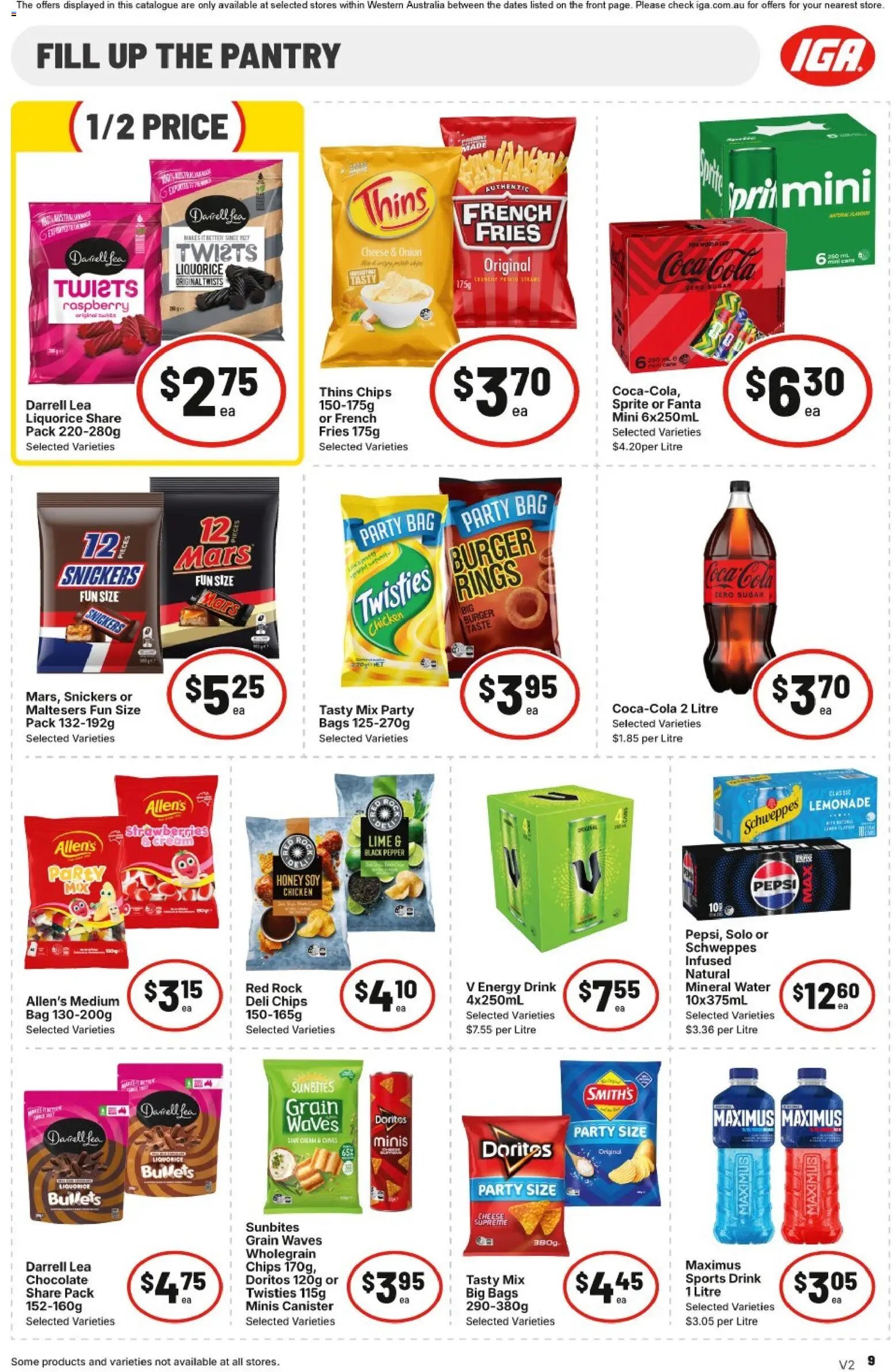 IGA catalogue from 22/07/2026 IGA catalogue NT/WA