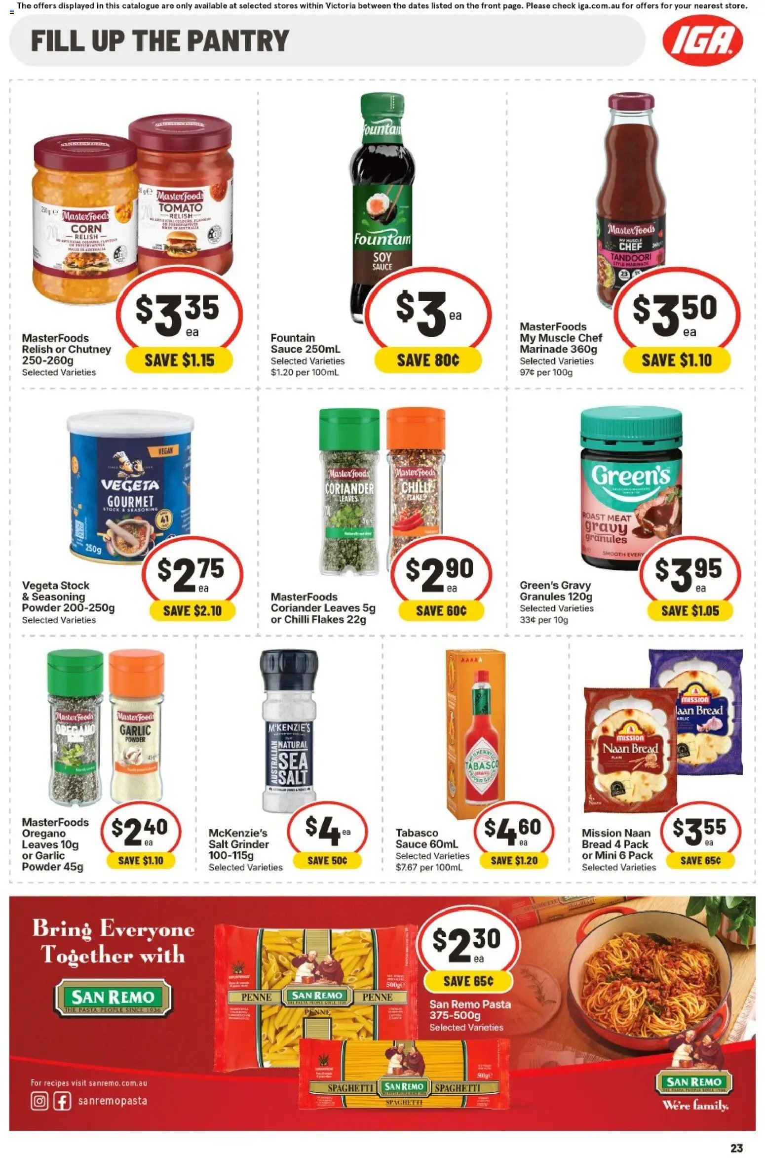 IGA catalogue from 08/07/2026 IGA catalogue