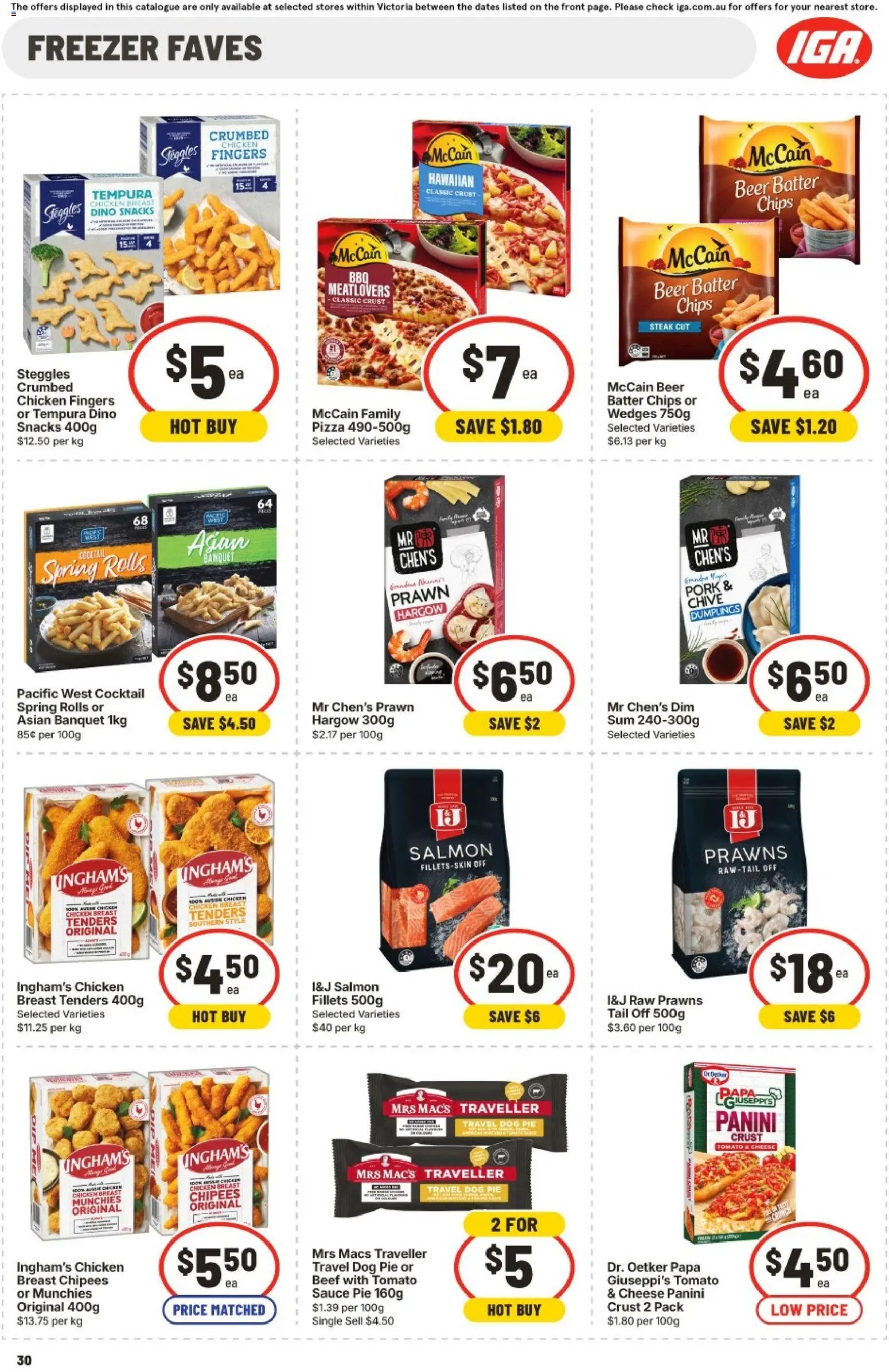 IGA catalogue from 08/07/2026 IGA catalogue